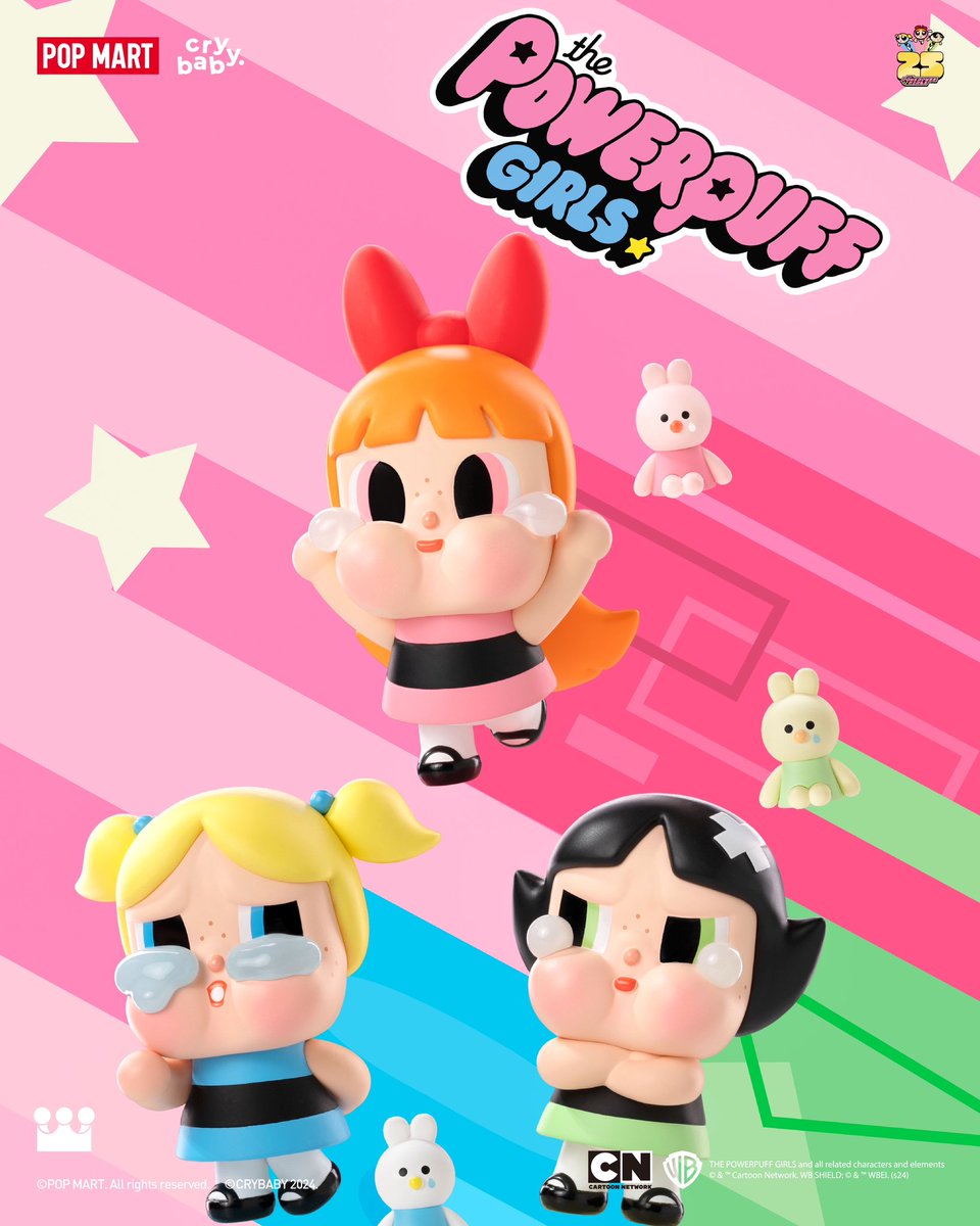 CRYBABY × パワーパフ ガールズ シリーズ CRYBABY × Powerpuff Girls