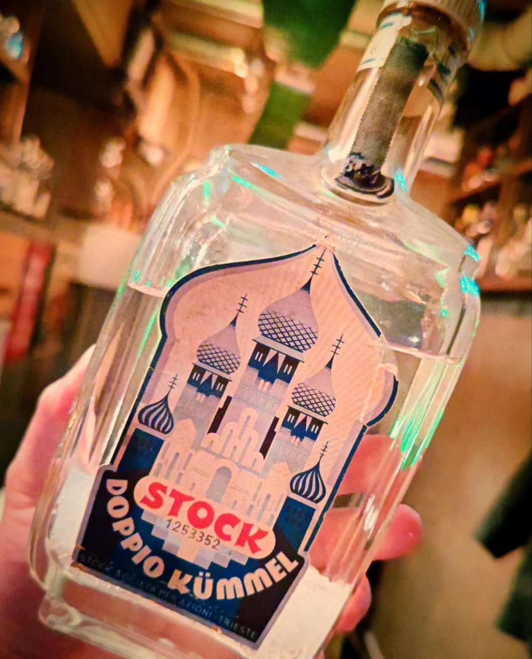 Stock Doppio Kümmel オールドボトル キュンメル Stock Doppio Kümmel