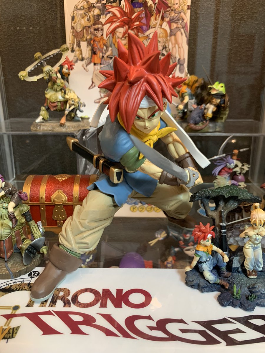 クロノのフィギュアを作ってしまうくらいにクロノトリガーが好きです