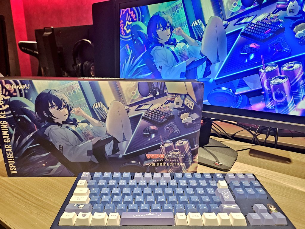 ぶいすぽっ！VSPO!GEAR Edition 藍沢エマ キーボード 高価