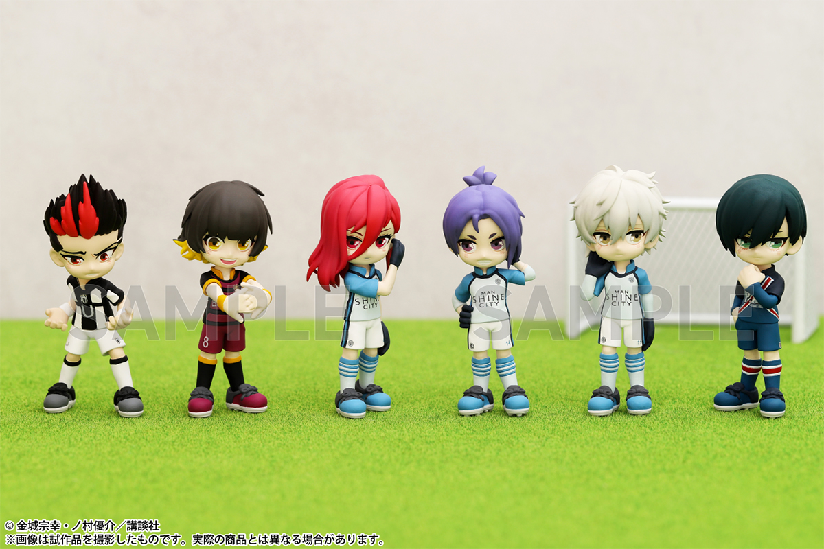 ブルーロック展 フィギュア PalVerse 潔 千切 氷織 馬狼 セット ブルー