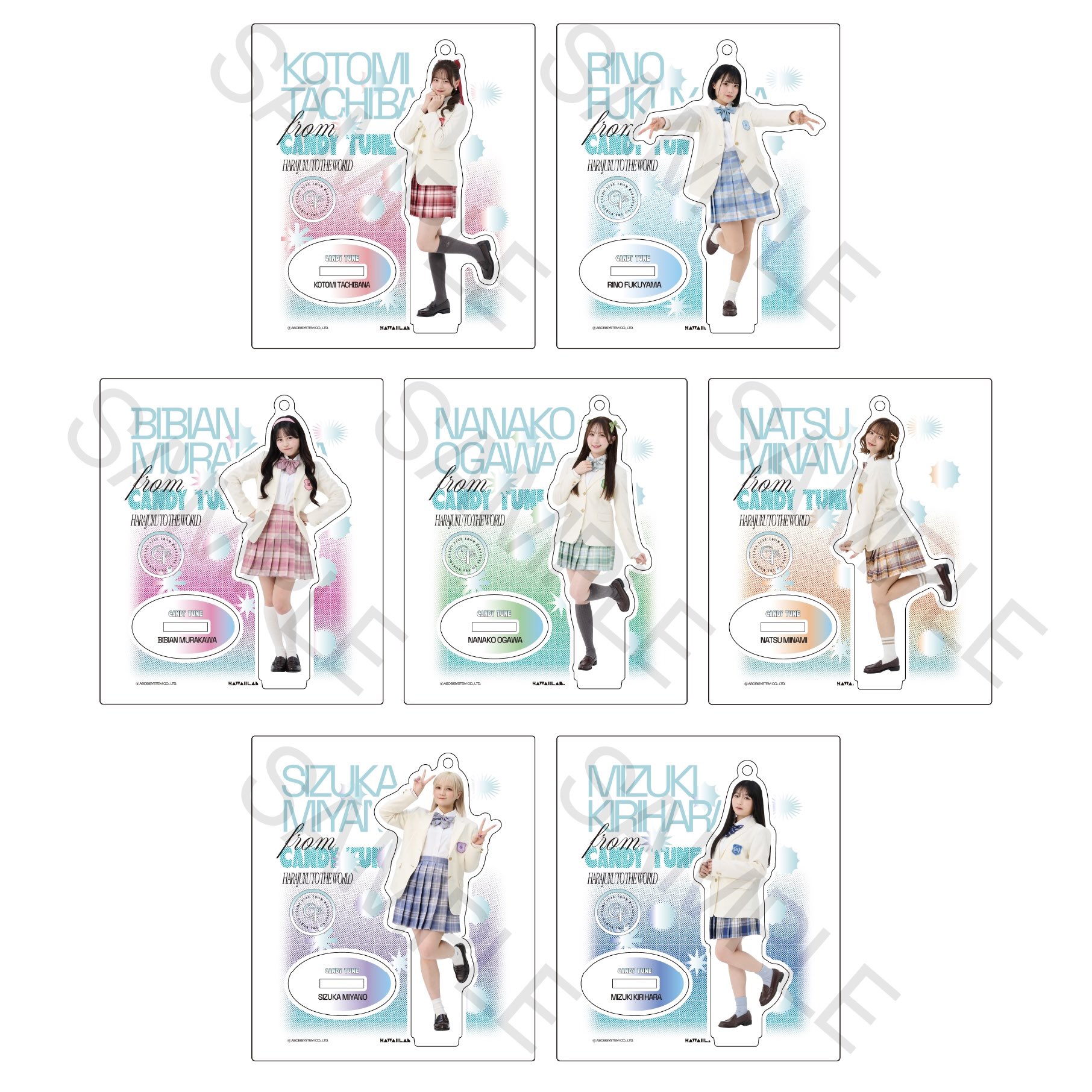 CANDY TUNE きゃんちゅー 立花琴未 チェキ CANDY TUNE 立花琴未サイン入り