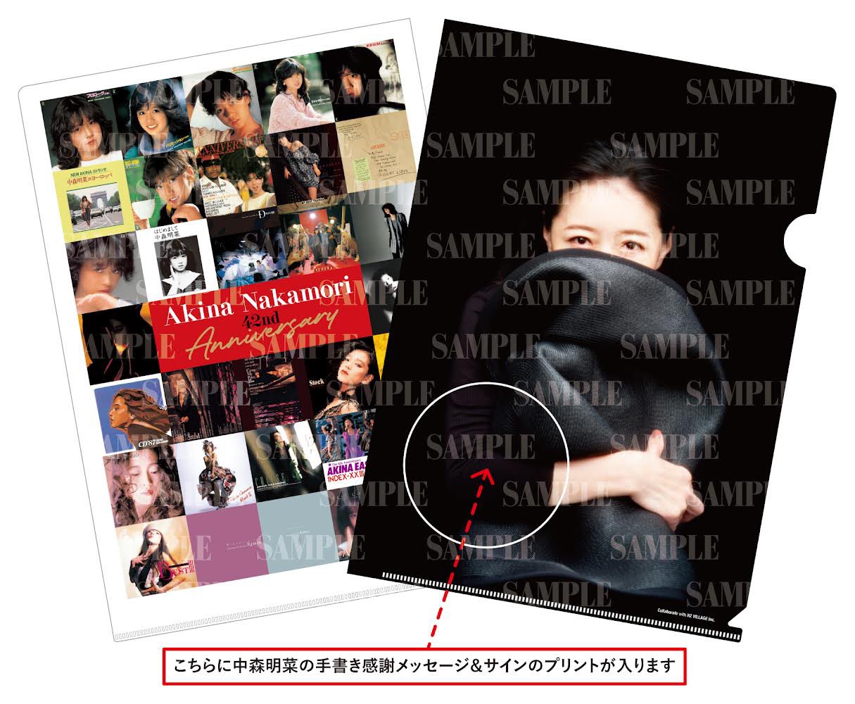 中森明菜 2016年 角川シネマ クリアファイル 来場者限定 非売品 レア