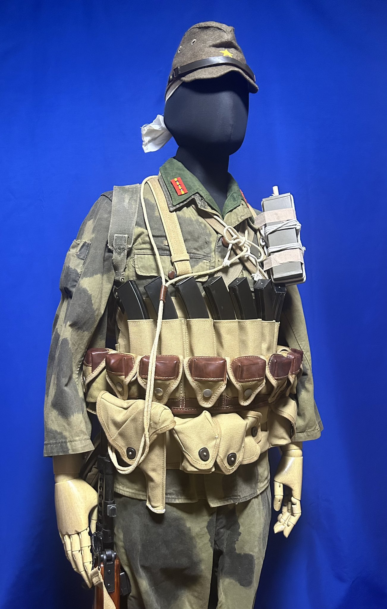 日本軍日本陸軍九四式拳銃弾帯空挺隊ベルト義烈空挺隊弾帯レプリカ