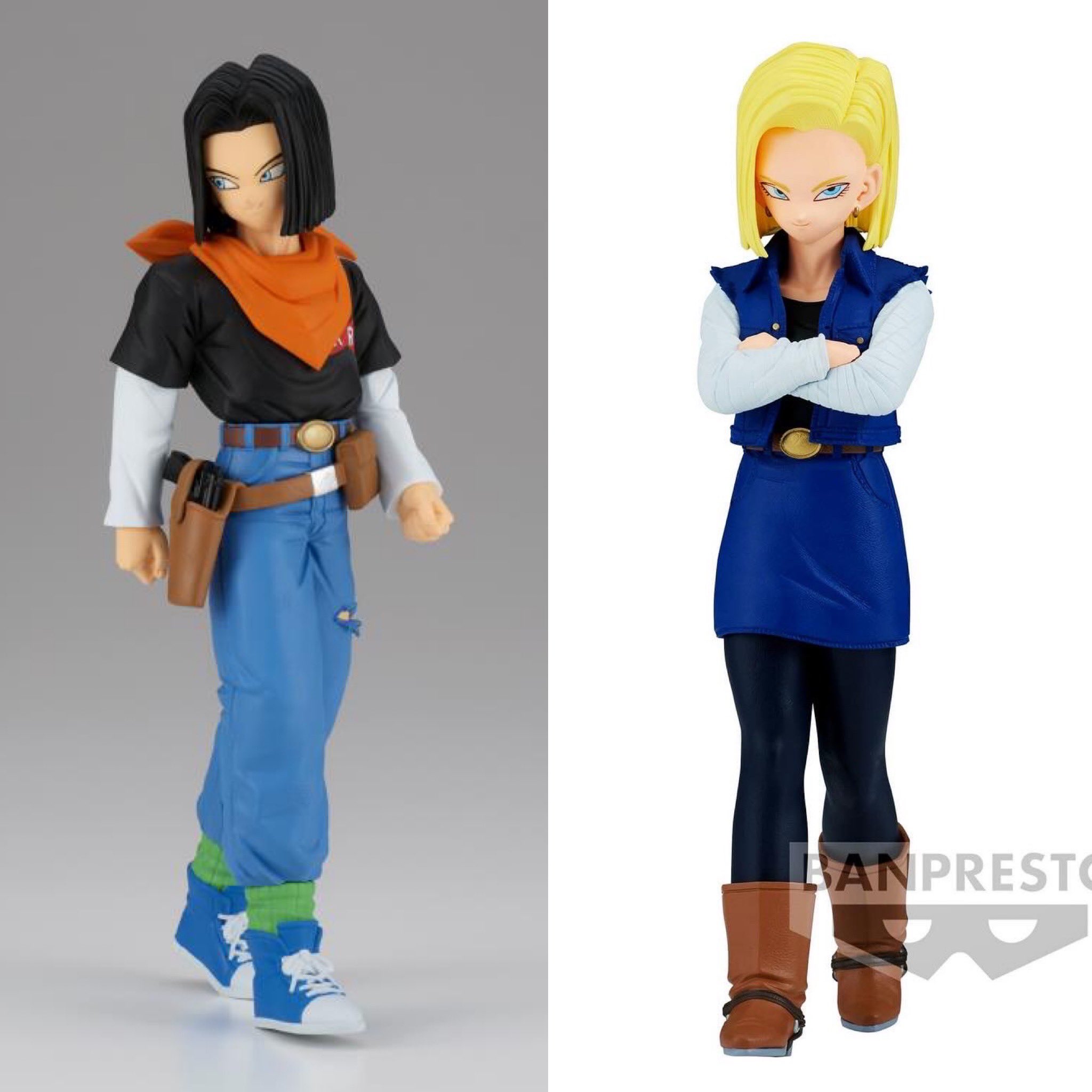 ドラゴンボール一番くじフィギュア 人造人間16号、17号、18号