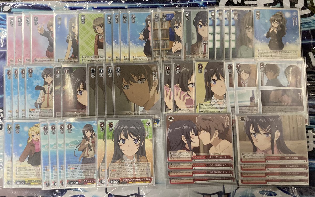 ヴァイスシュヴァルツ 青ブタ 8扉 デッキ パーツ付き ヴァイス 青ブタ8