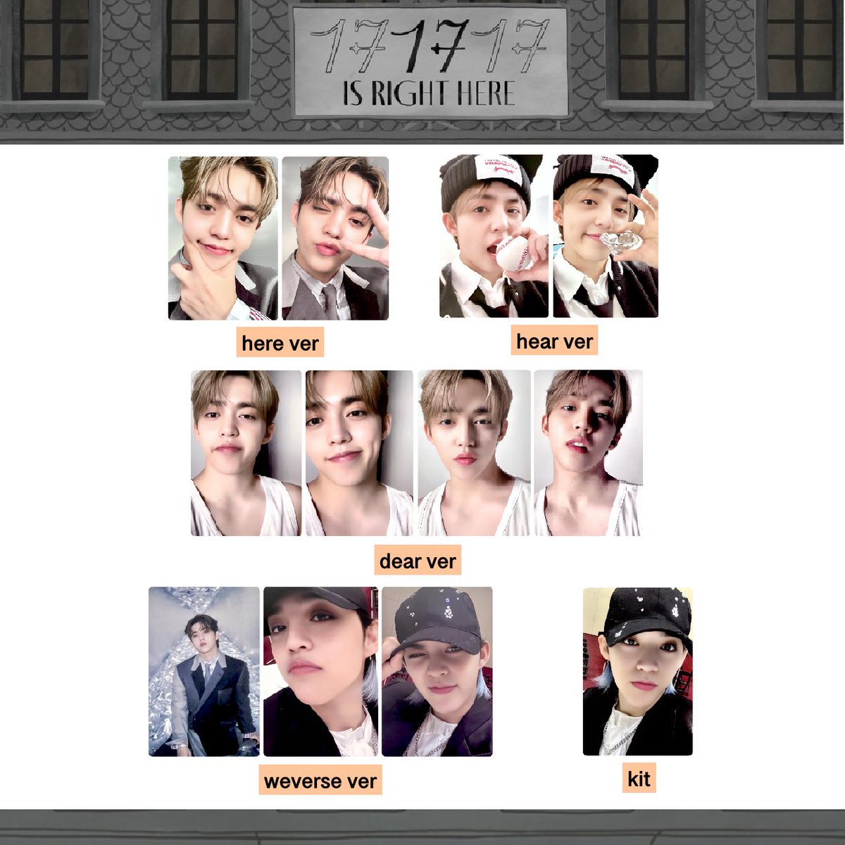 SEVENTEEN セブチ HARU 公式トレカ SEVENTEEN セブチ HARU 公式トレカ