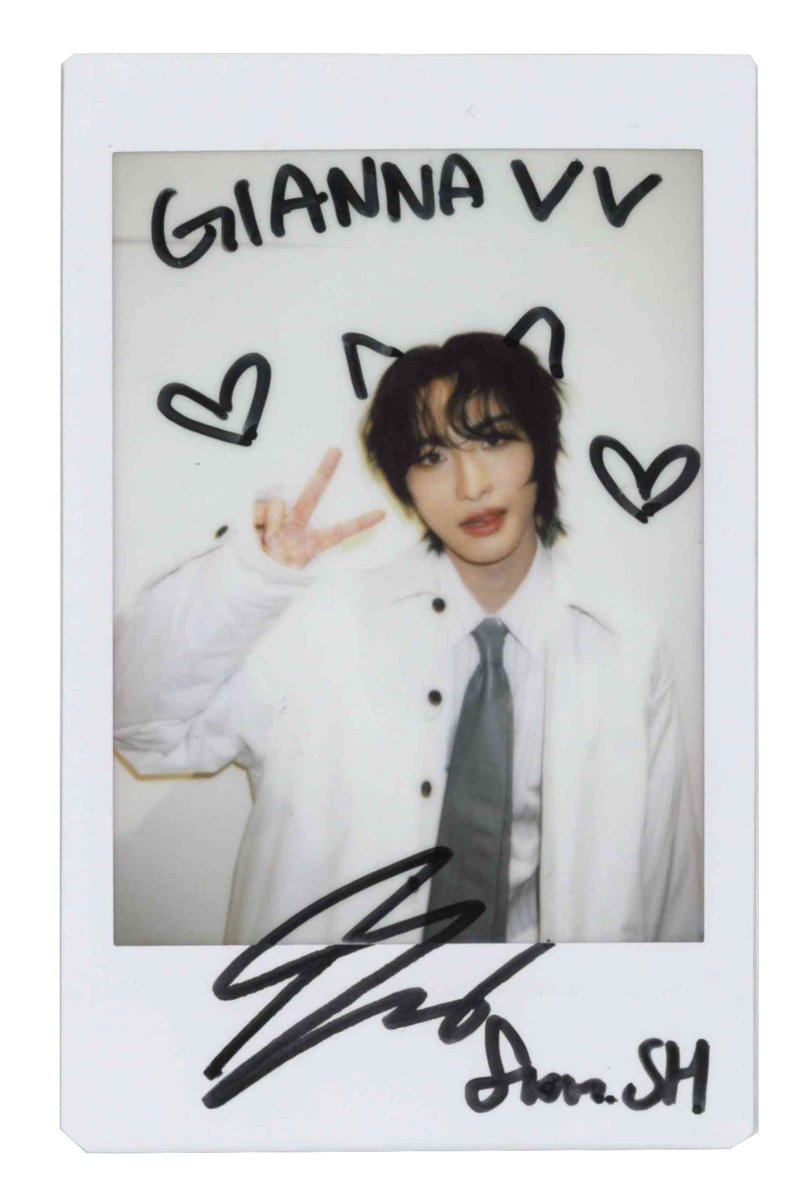 ATEEZ ソンファ ポラロイド ポラ チェキ Polaroid Sign ソンファ
