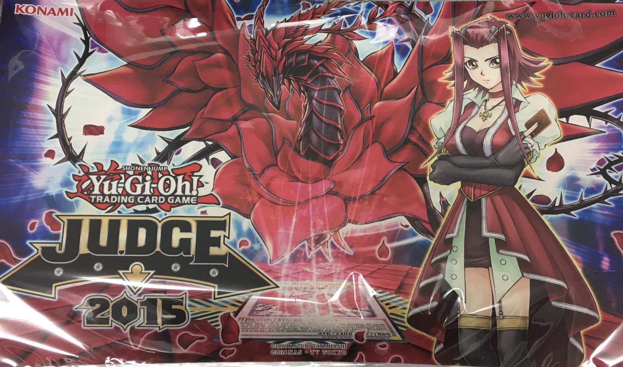 遊戯王 5D's 十六夜アキ プレマ プレイマット EATOS 遊戯王5D's 十六夜アキ