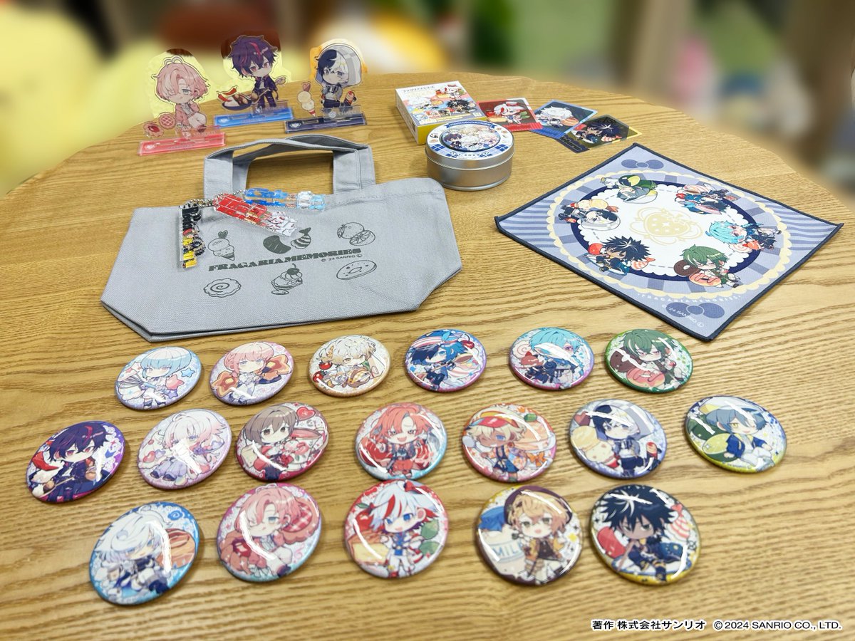 クロード 缶バッジ 2周年 フラガリアメモリーズ フラメモ クロード 缶