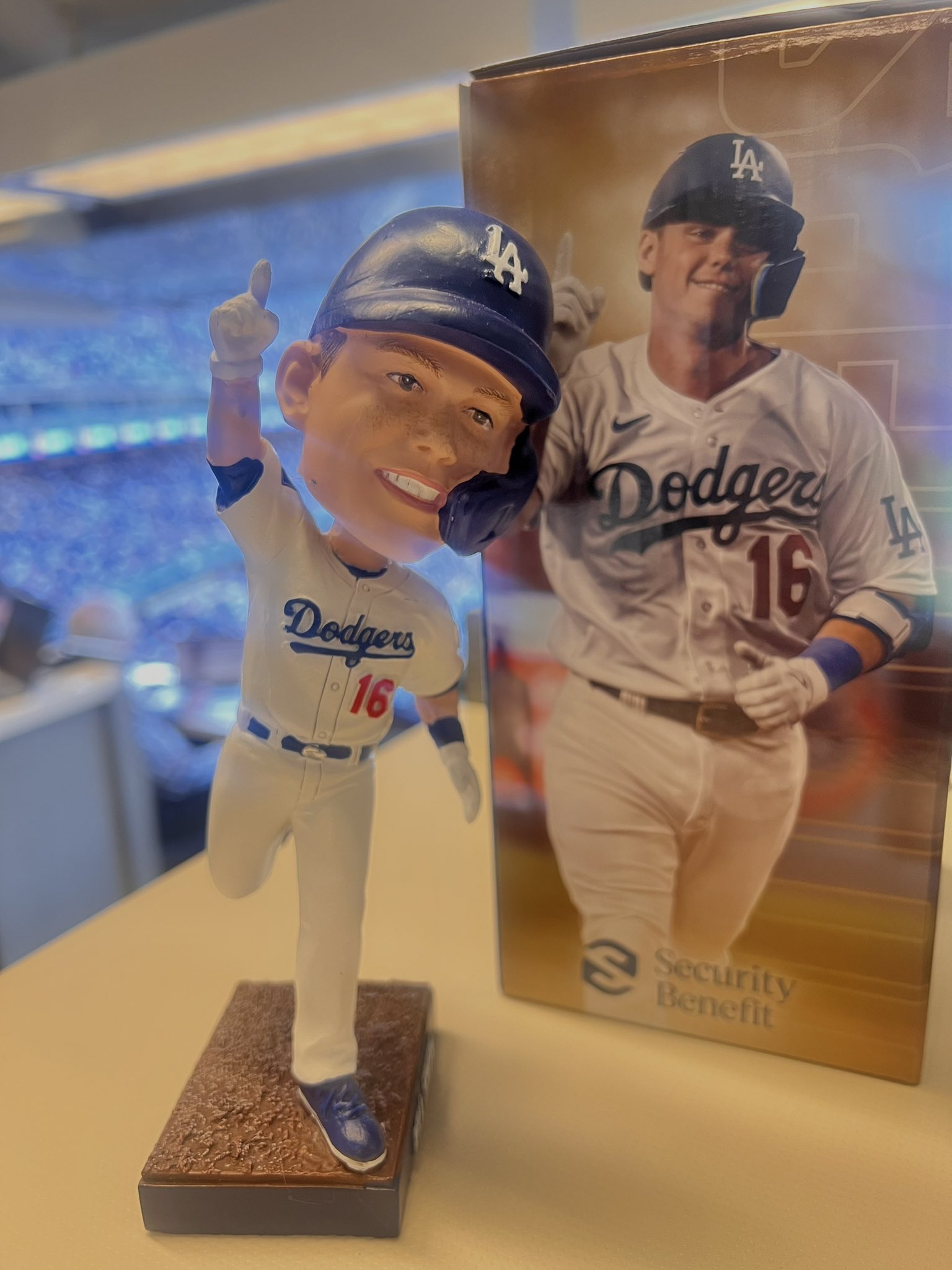 ロサンゼルス・ドジャース ウィル・スミス ボブルヘッド LA Dodgers