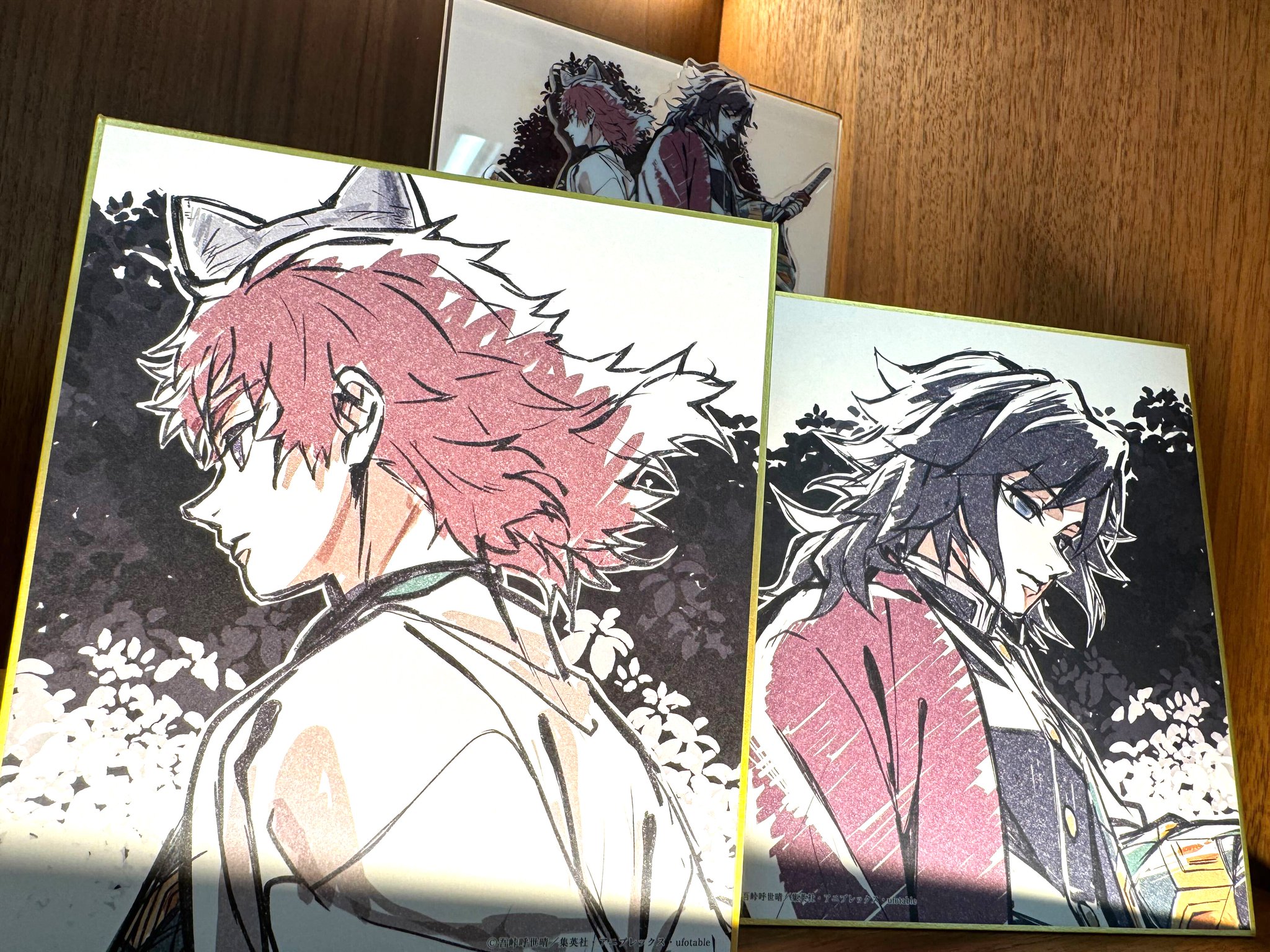 鬼滅の刃 webshopくじ 柱描き下ろしイラスト柱稽古編 F賞缶バッジ冨岡