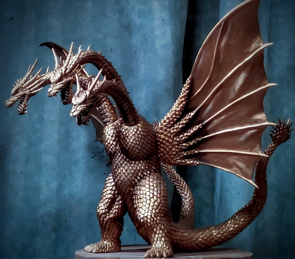 東宝怪獣コレクション キングギドラ(1991) フルセット 東宝怪獣