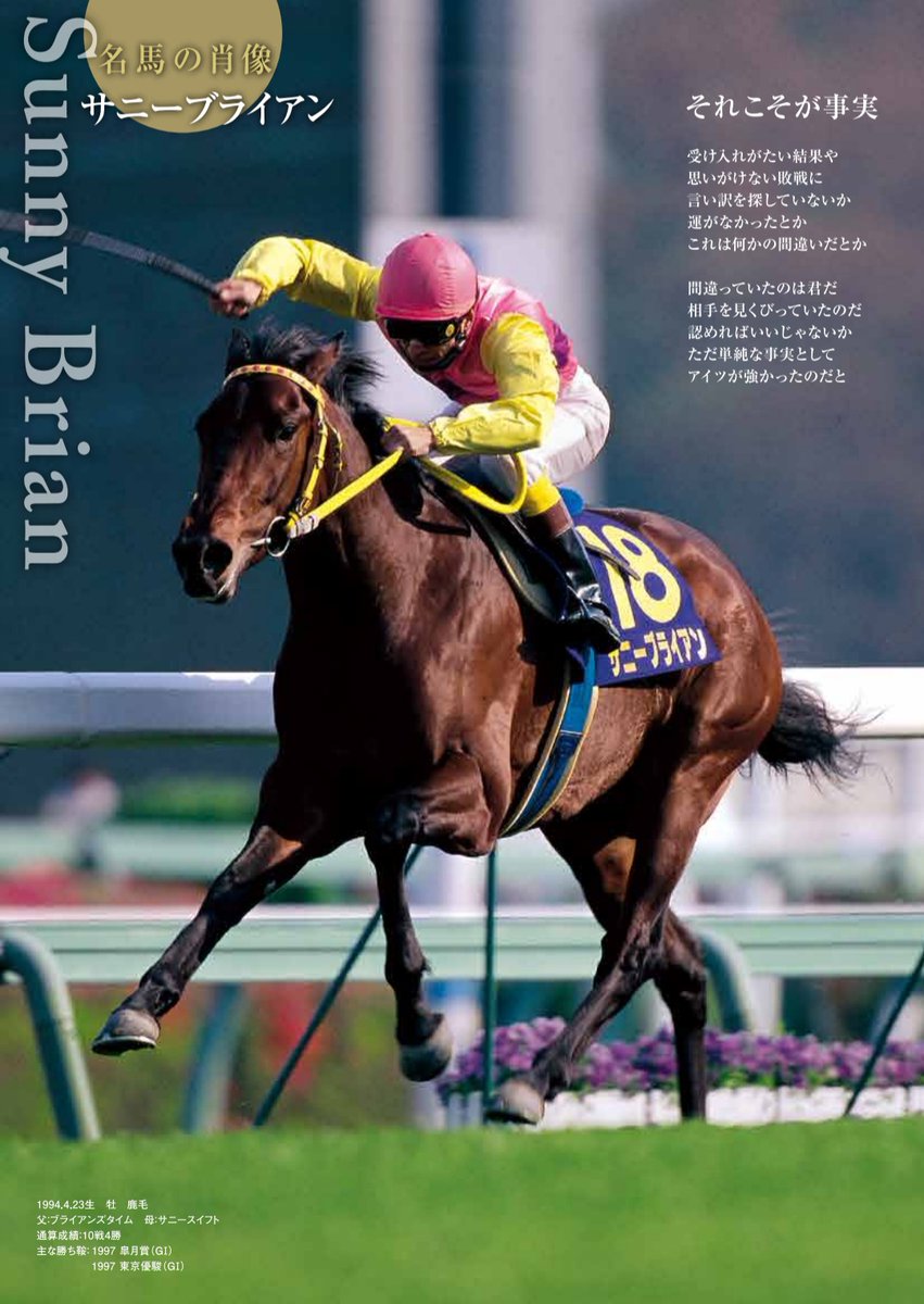 サニーブライアン❗️1997日本ダービー馬券コレクション サニー