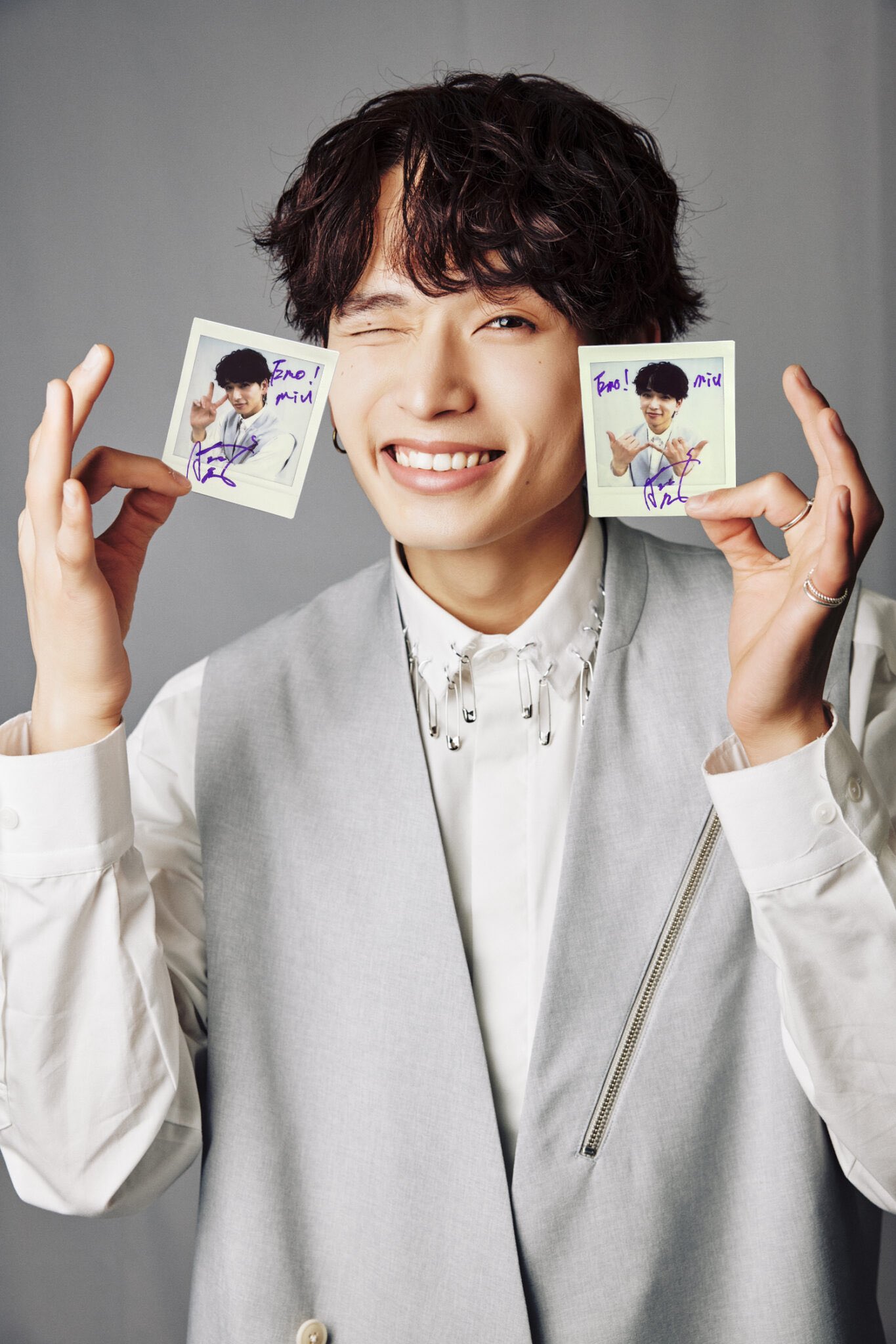 WATWING サイン入りチェキ 鈴木曉 5年です WATWING サイン入りチェキ