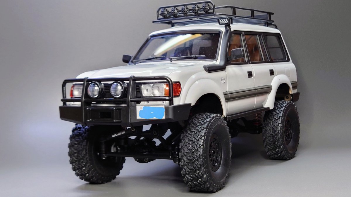 WPL c54-1 ホワイト 塗装品 プロポ付き WPL c54-1 ホワイト 塗装品