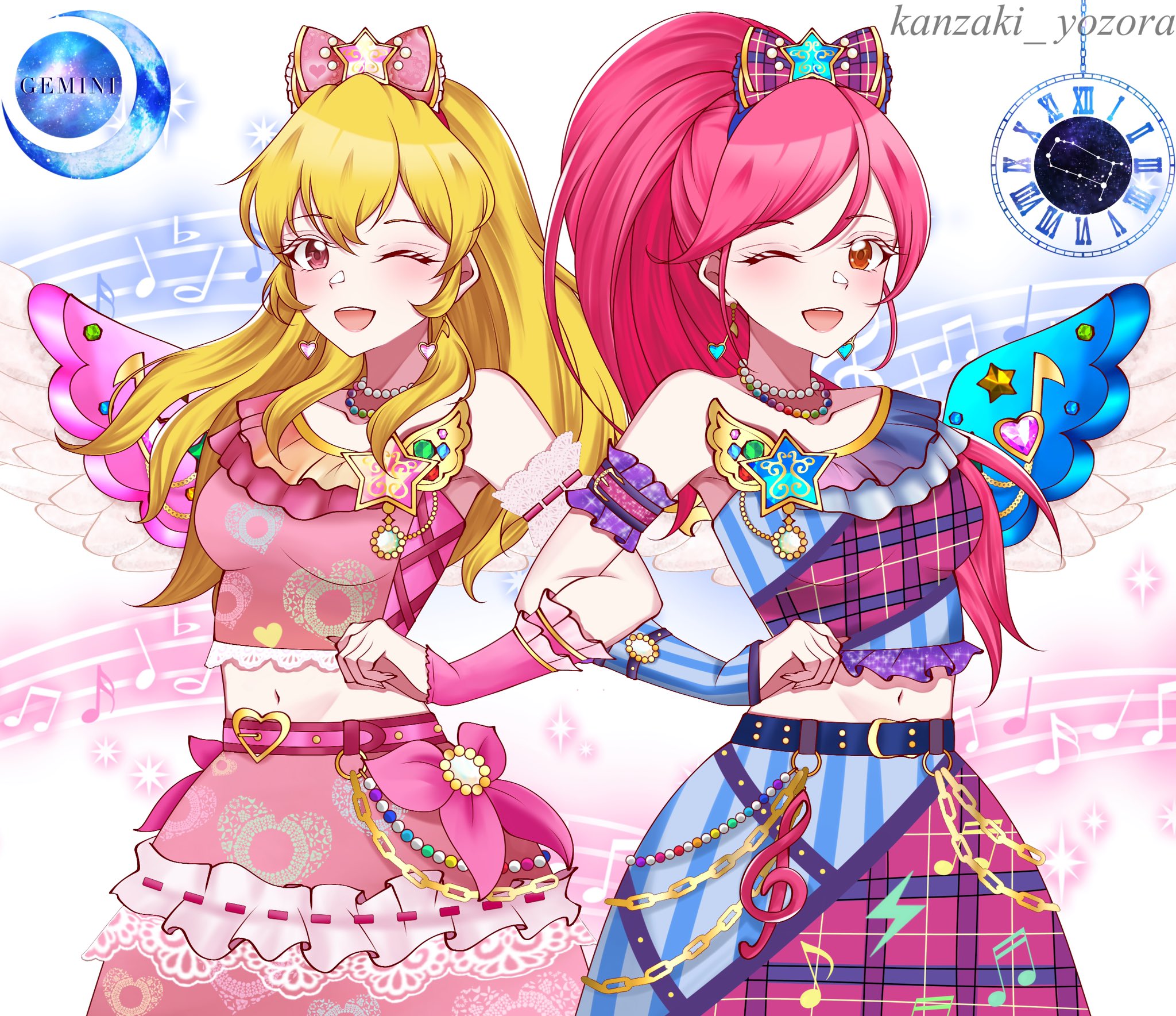 アイカツ!エンジェリージェミニ・スイングジェミニ 2wingsコーデセット