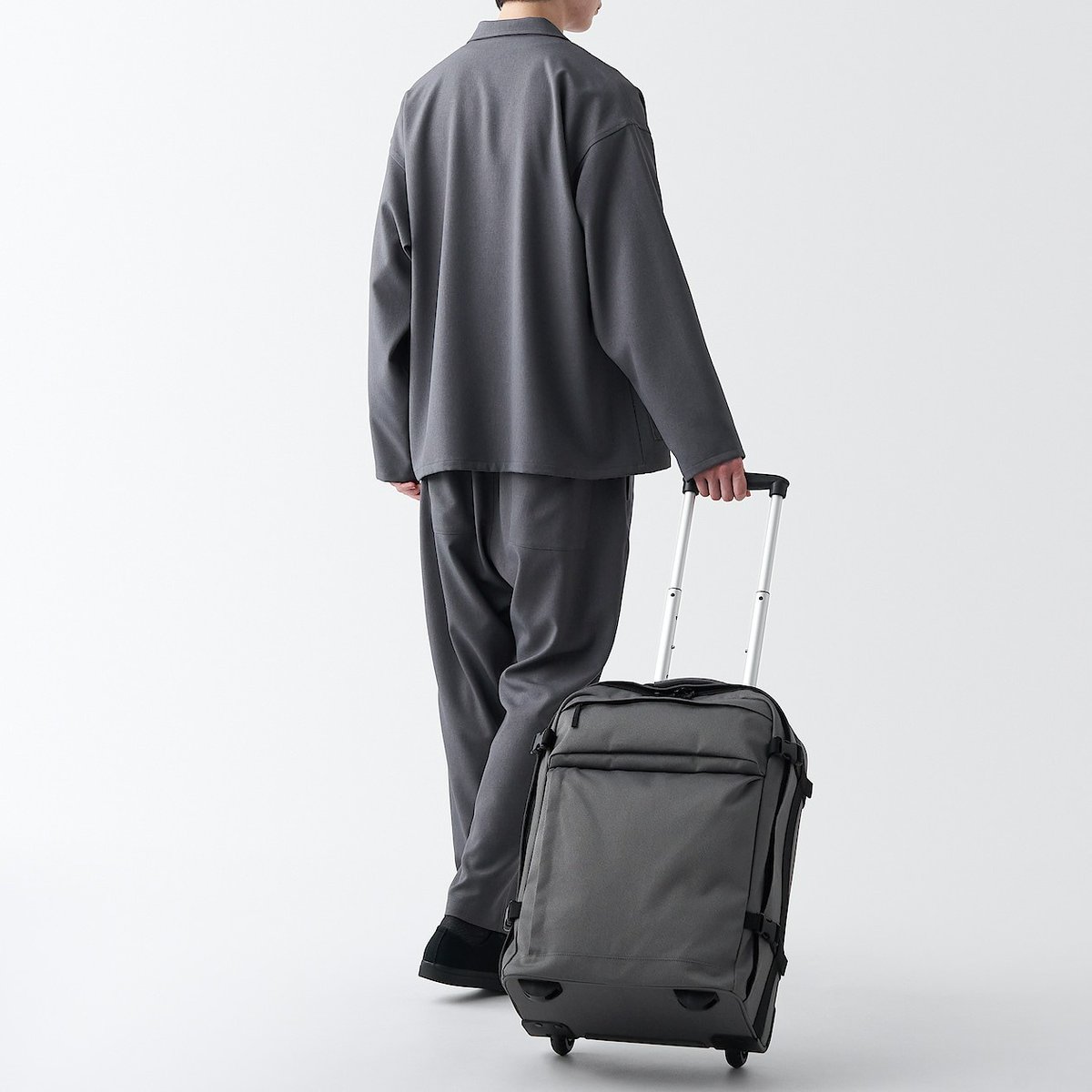 40L ソフトキャリーケース 撥水 無印良品