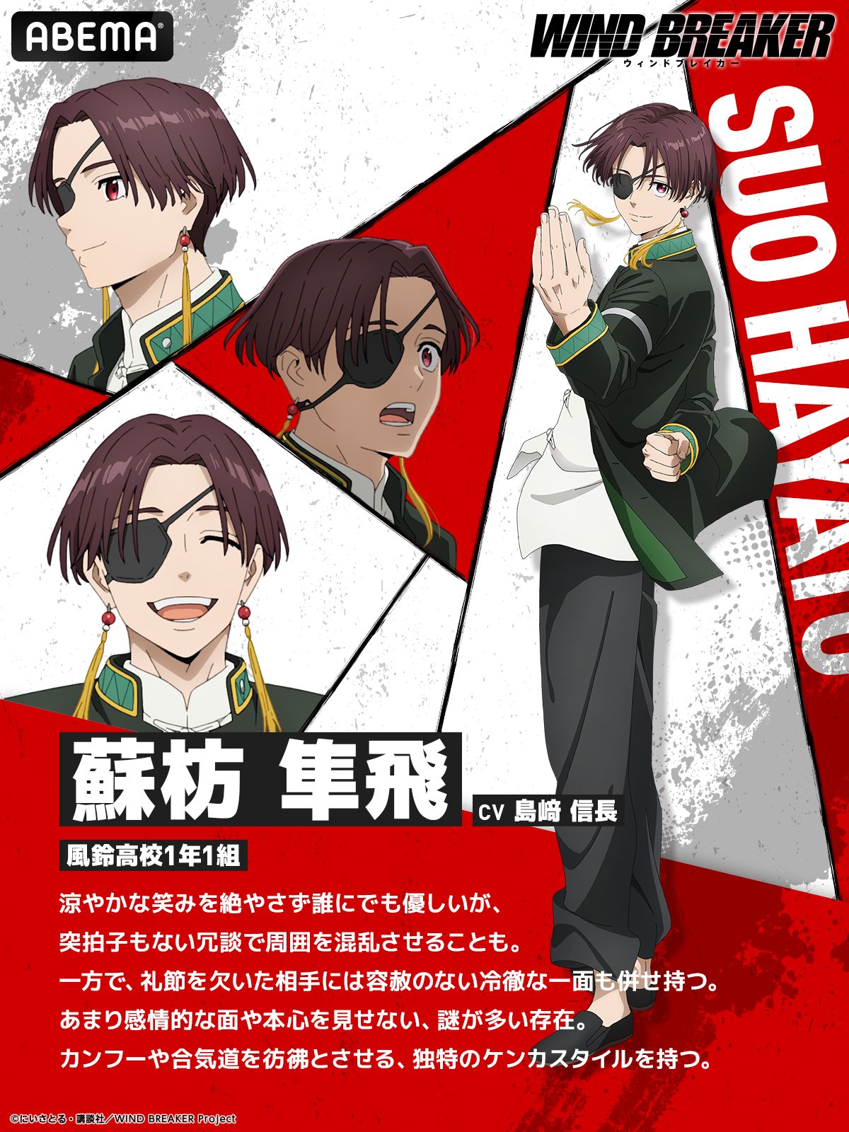 WIND BREAKER ウィンブレ 蘇枋隼飛 ウィンドブレイカー ポスター