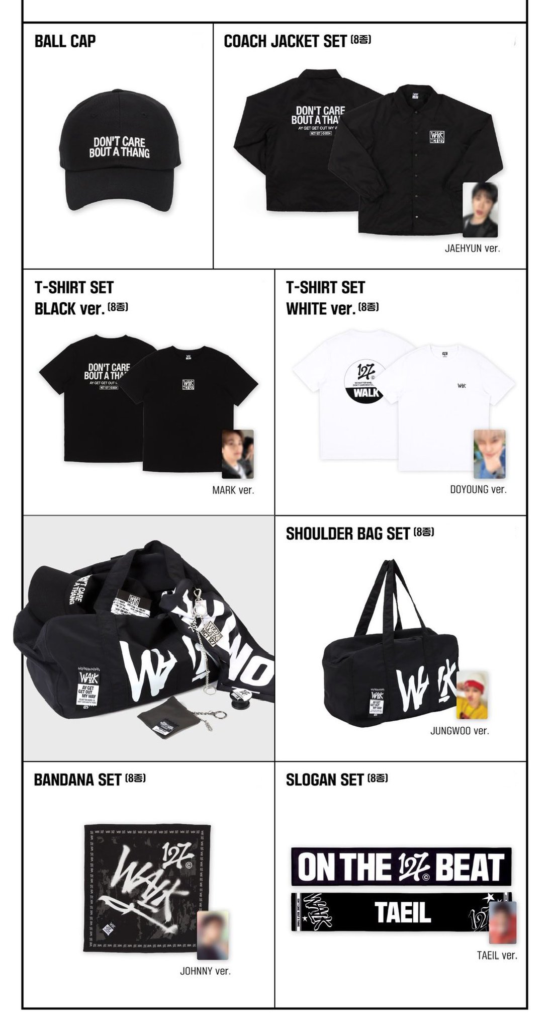 NCT127 WALK md ショルダーバッグ トレカなし NCT127 WALK md