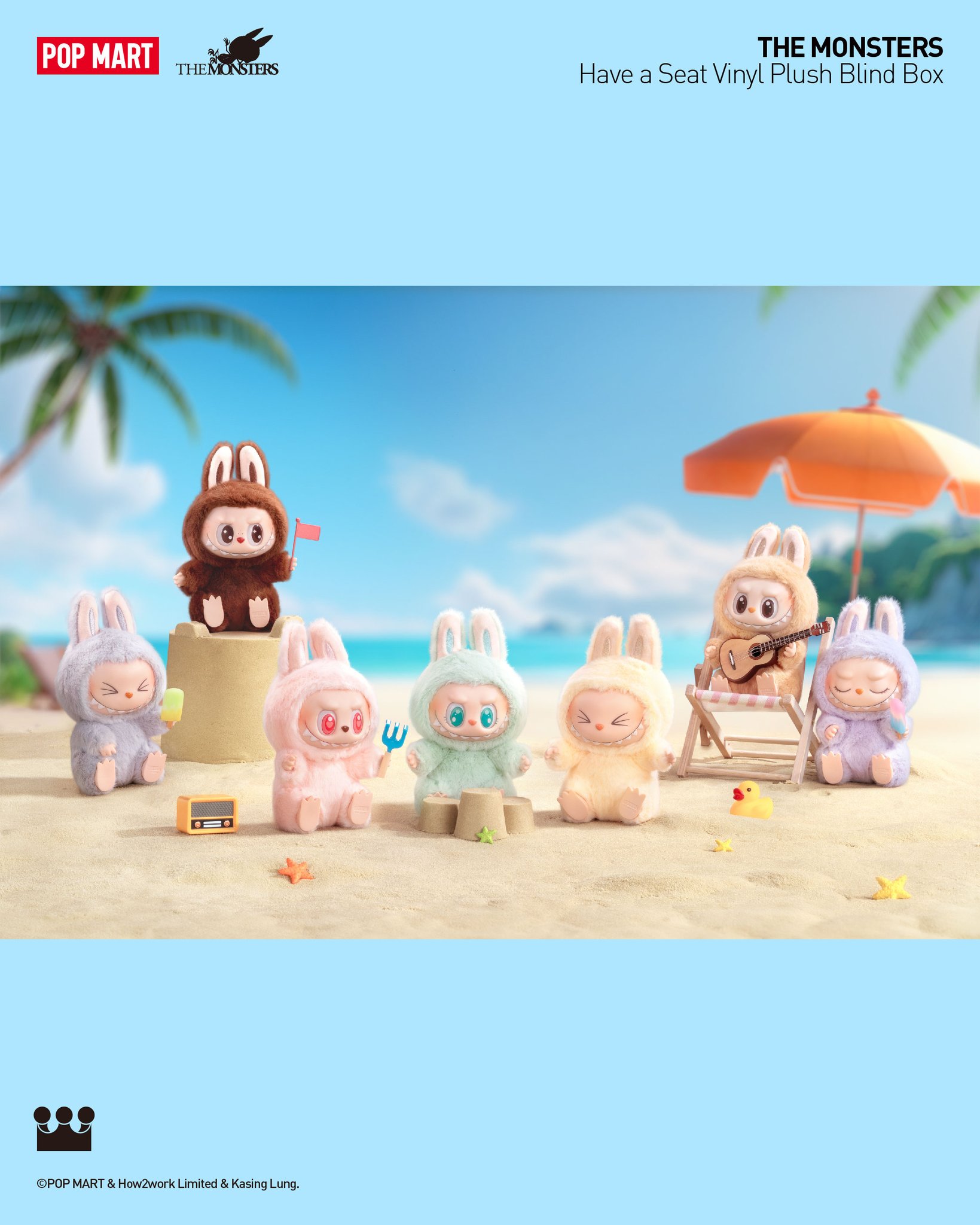 LABUBU THE MONSTERS Have a Seat 3セット