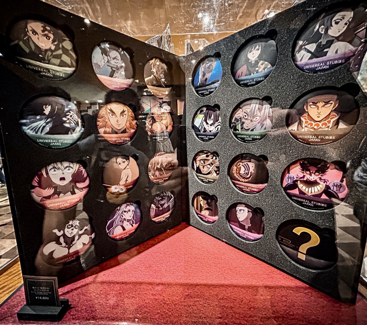 鬼滅の刃 USJ限定 缶バッジ 6個セット 鬼滅の刃 USJ