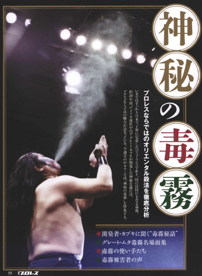 グレート・ムタ ＆ グレート・カブキ プロレス