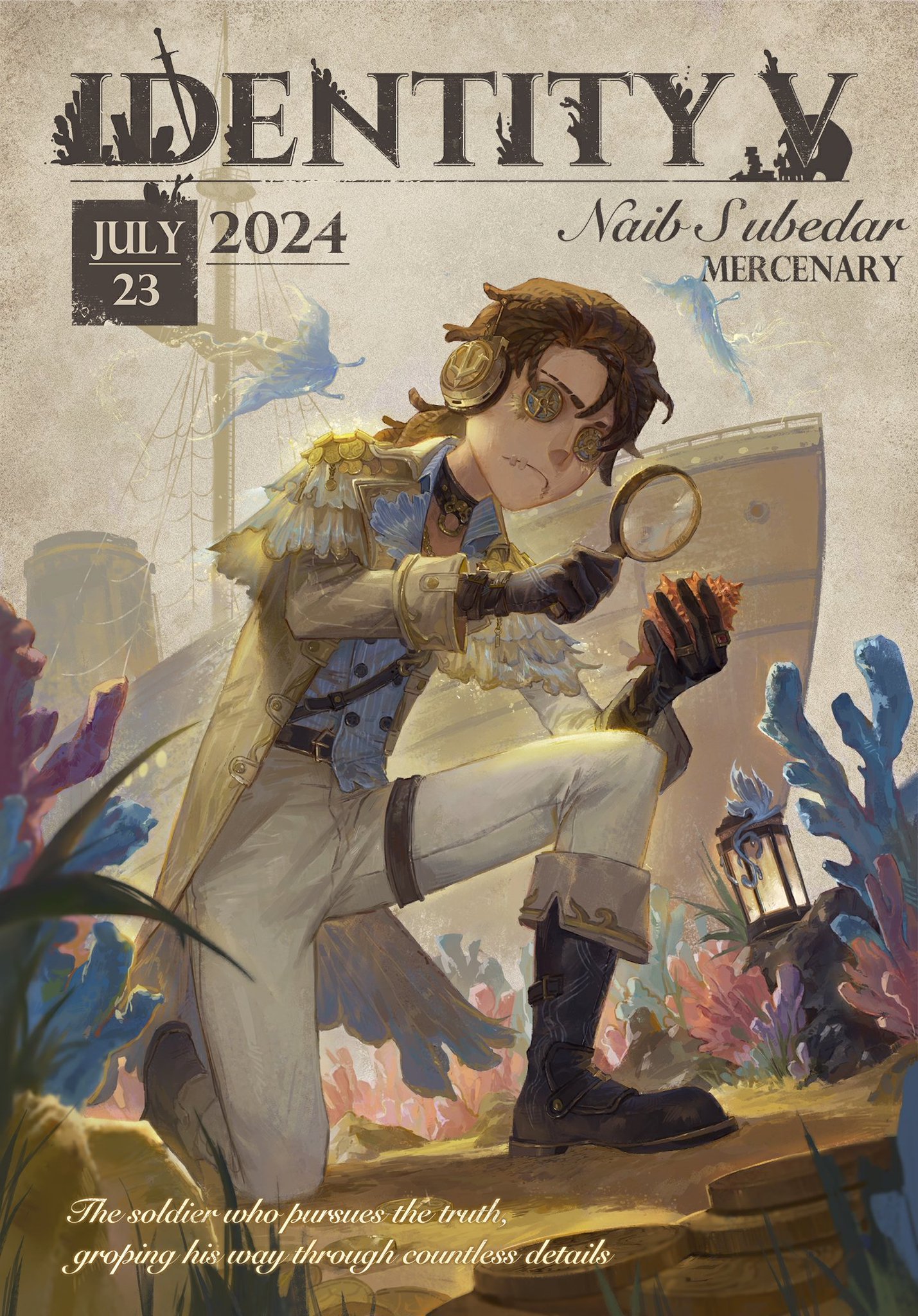 公式】IdentityV 第五人格 on X バースデーグッズ キャンバスボード