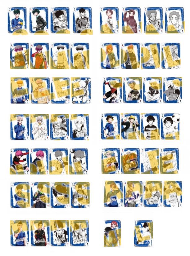 𓊆交換𓊇ブルーロック ブルロ 31巻 特装版 トランプ 公式サイン入り