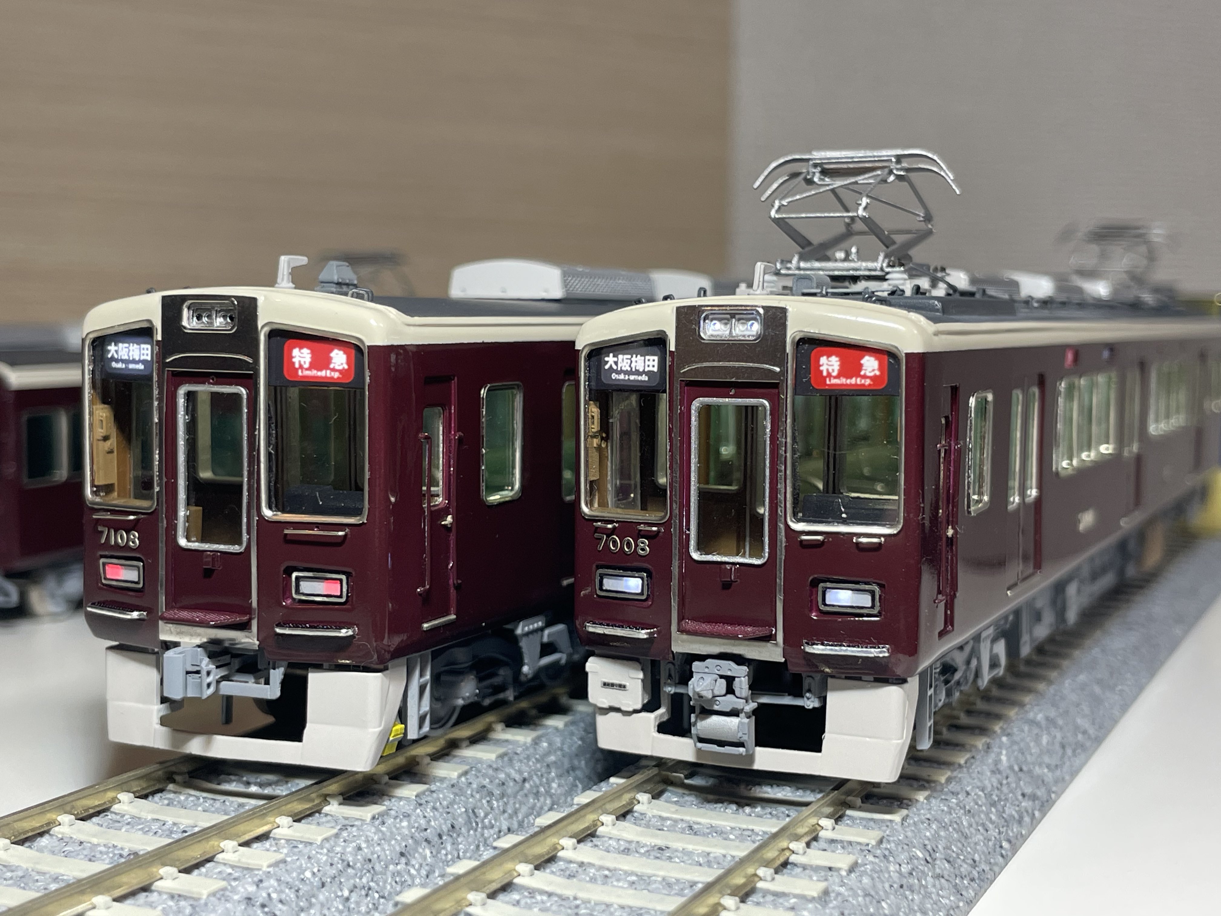 ホビーメイトオカ製 HO 阪急8000系 先頭車2両 ホビーメイトオカ製