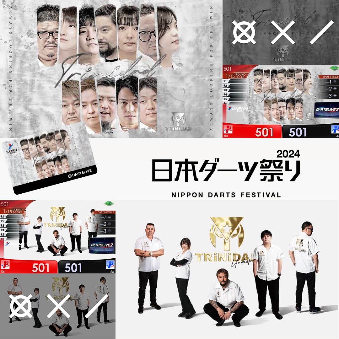 ☆JAPAN 2024 OFFICIAL DARTSLIVE CARD☆ テーマ/エフェクト入りの