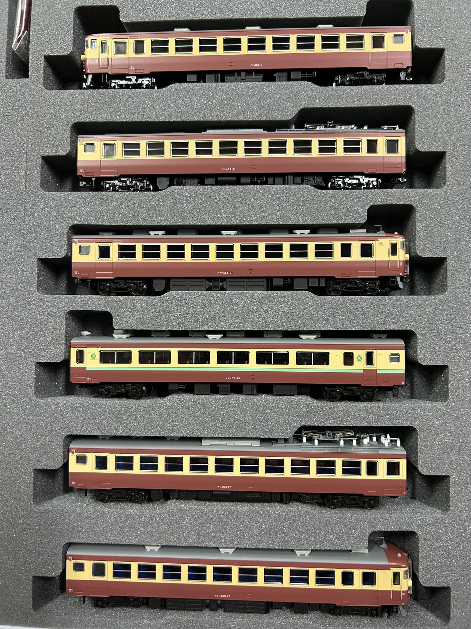 KATO Nゲージ 475系 急行 立山・ゆのくに 6両増結セット 10-1635