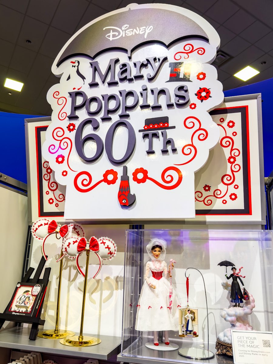 ディズニー 【日本未発売】 メリーポピンズ 60周年 限定ドール 世界