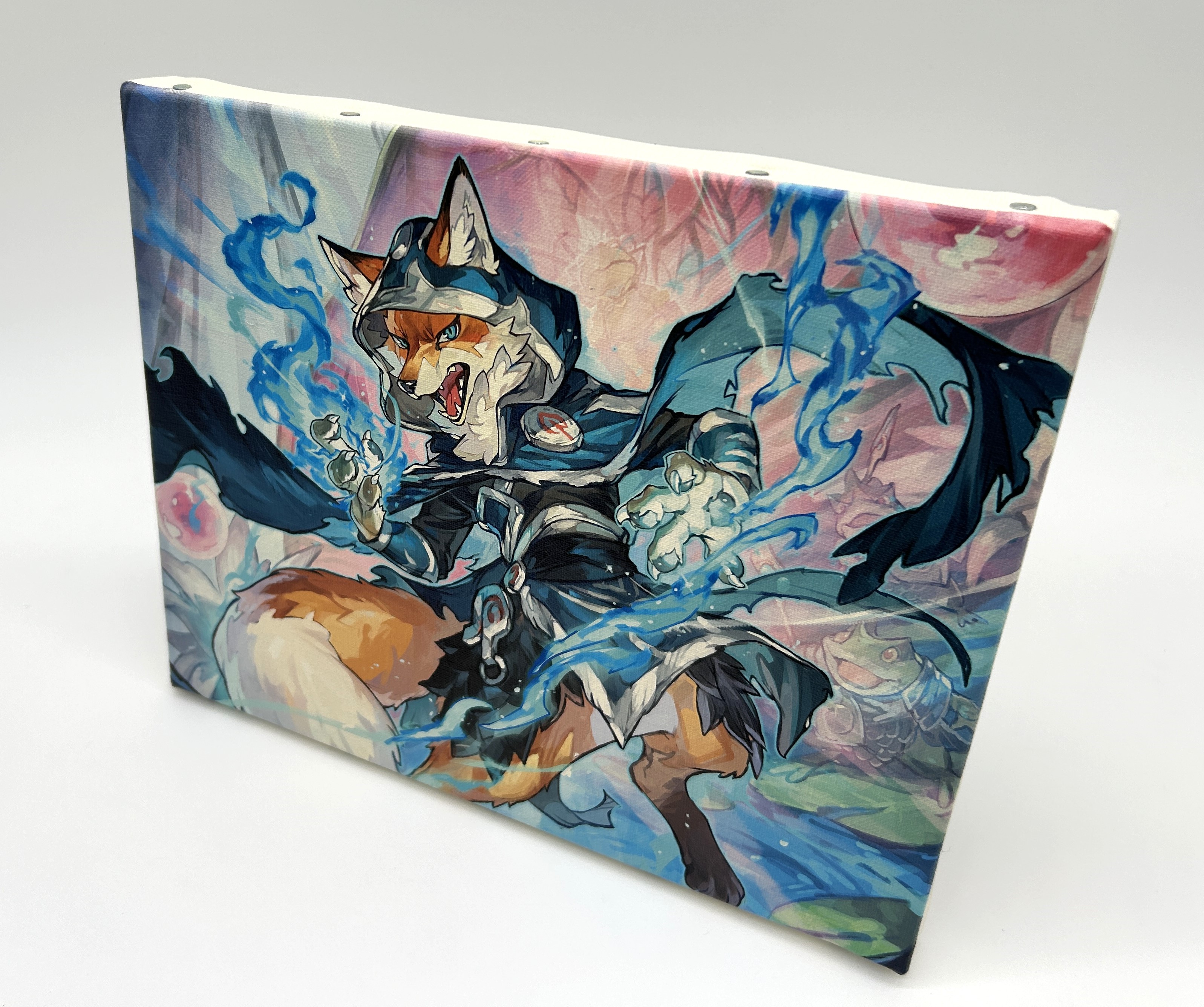 MTG FF マジック大戦祭 荒地 Wastes キャンバスアート MTG マジック