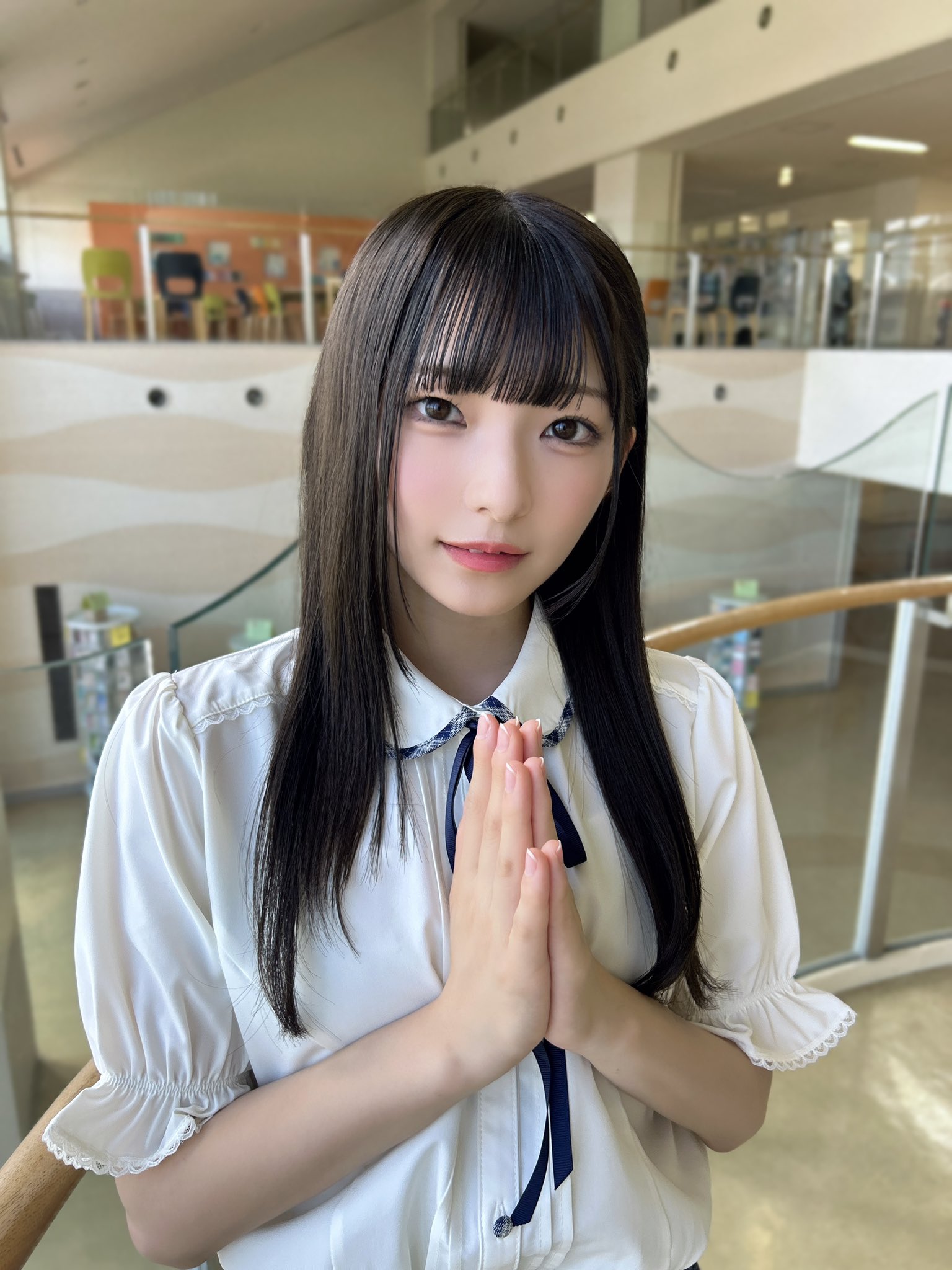 安*迎様 ≠ME 永田詩央里 直筆 生写真 ワタシアクセント ヨリ