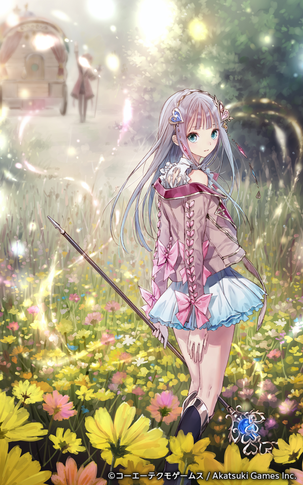 非売品】メルルのアトリエ ジーノ 岸田メル ロング サイズ ポスター