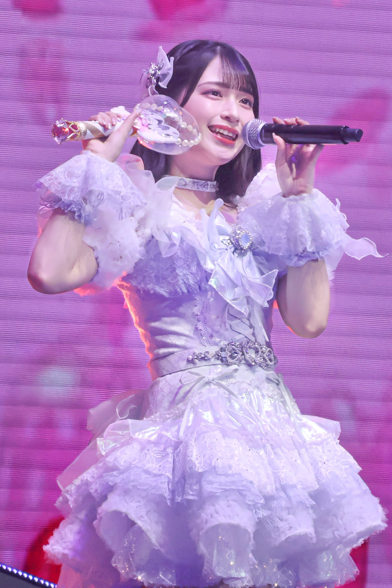 佐々木舞香 7周年コンサート衣装② 魔法少女 生写真 ヨリ 直筆