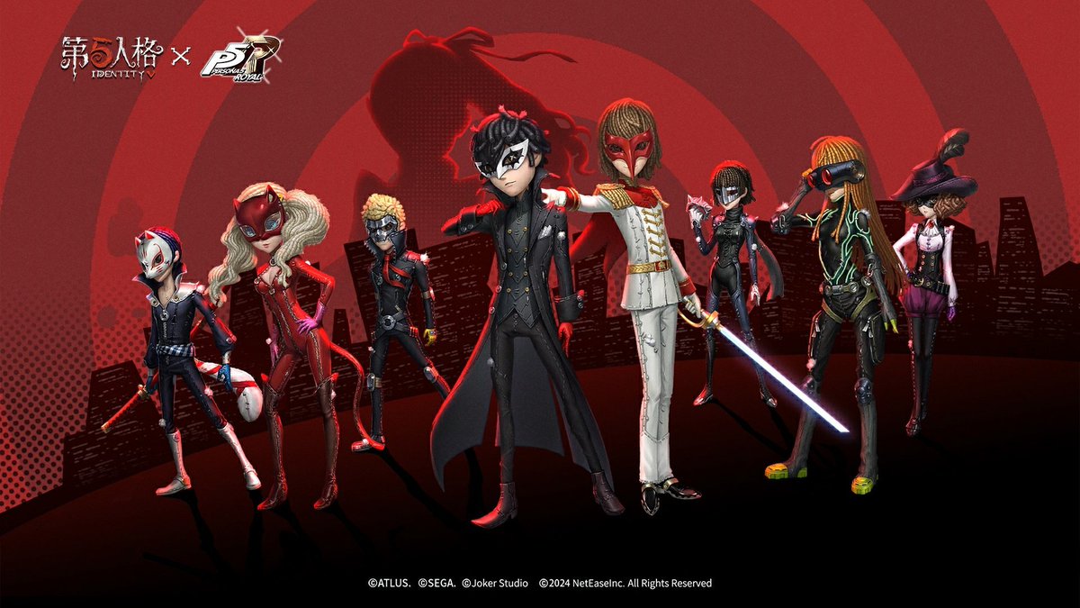 芳澤かすみ IdentityV 第五人格×ペルソナ5 缶バッジ 10個 芳澤かすみ