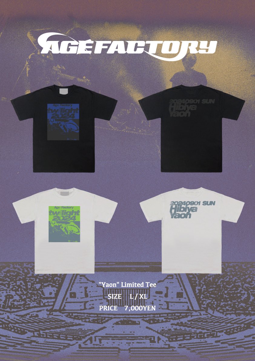 NEW MERCH 2024.09.01 日比谷野外音楽堂 会場限定販売 