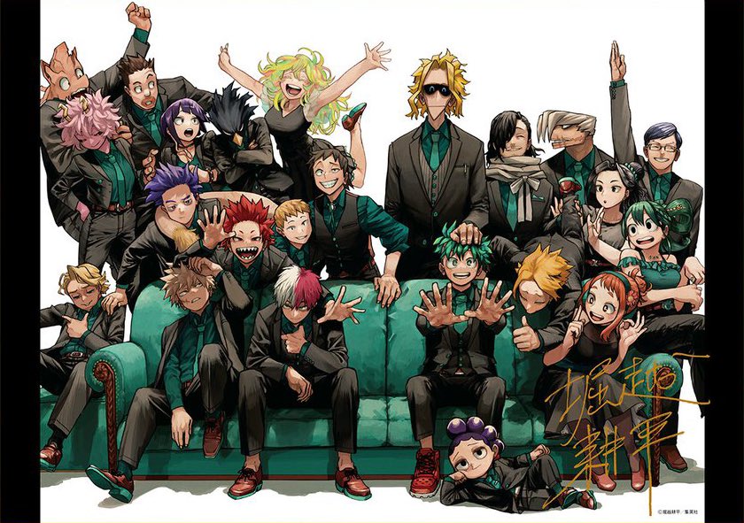 リッチポスター B2 3種セット 僕のヒーローアカデミア 応募者全員