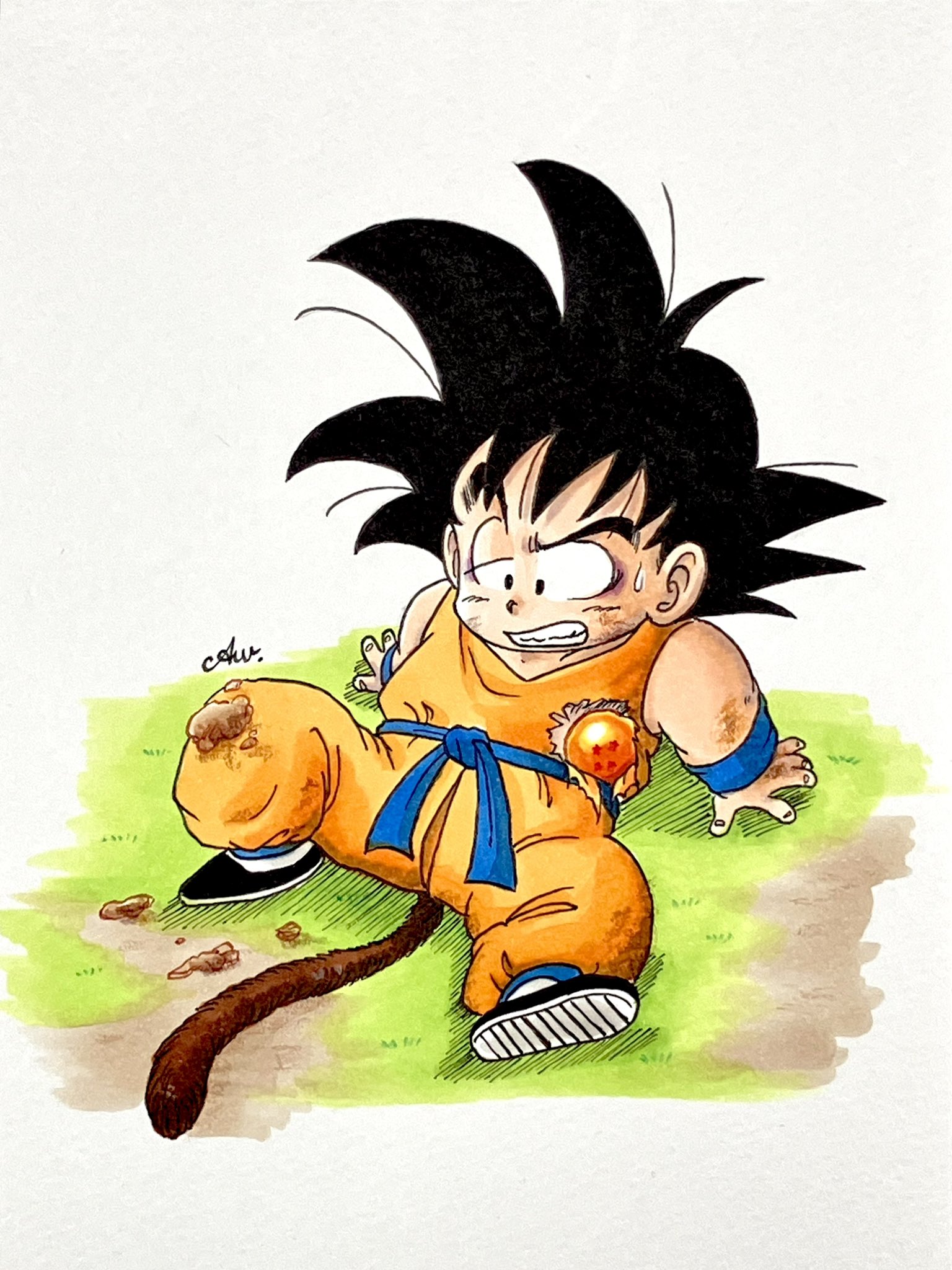 鳥山イラスト】ドラゴンボールヒーローズ MM3-071 孫悟空 鳥山イラスト