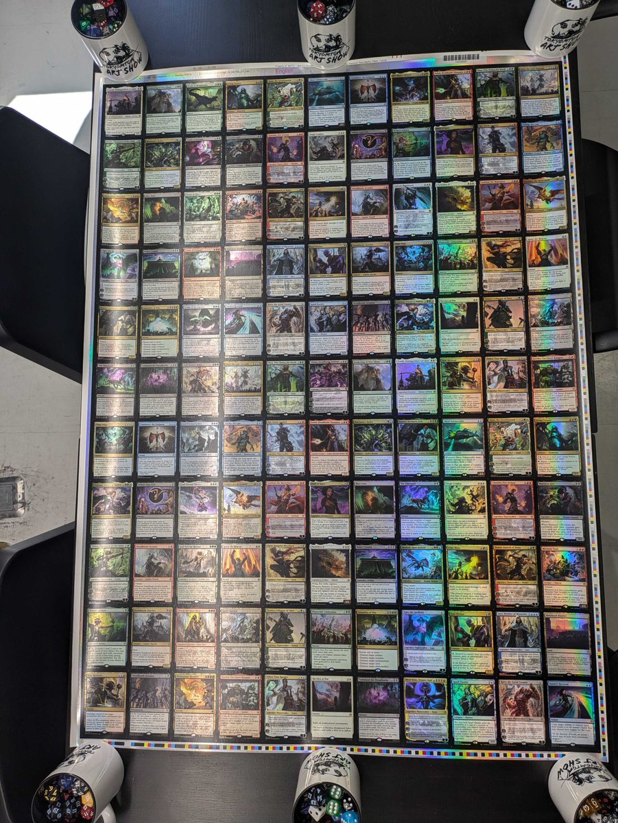 MTG 灯争大戦 アンカットシート 【公式通販】