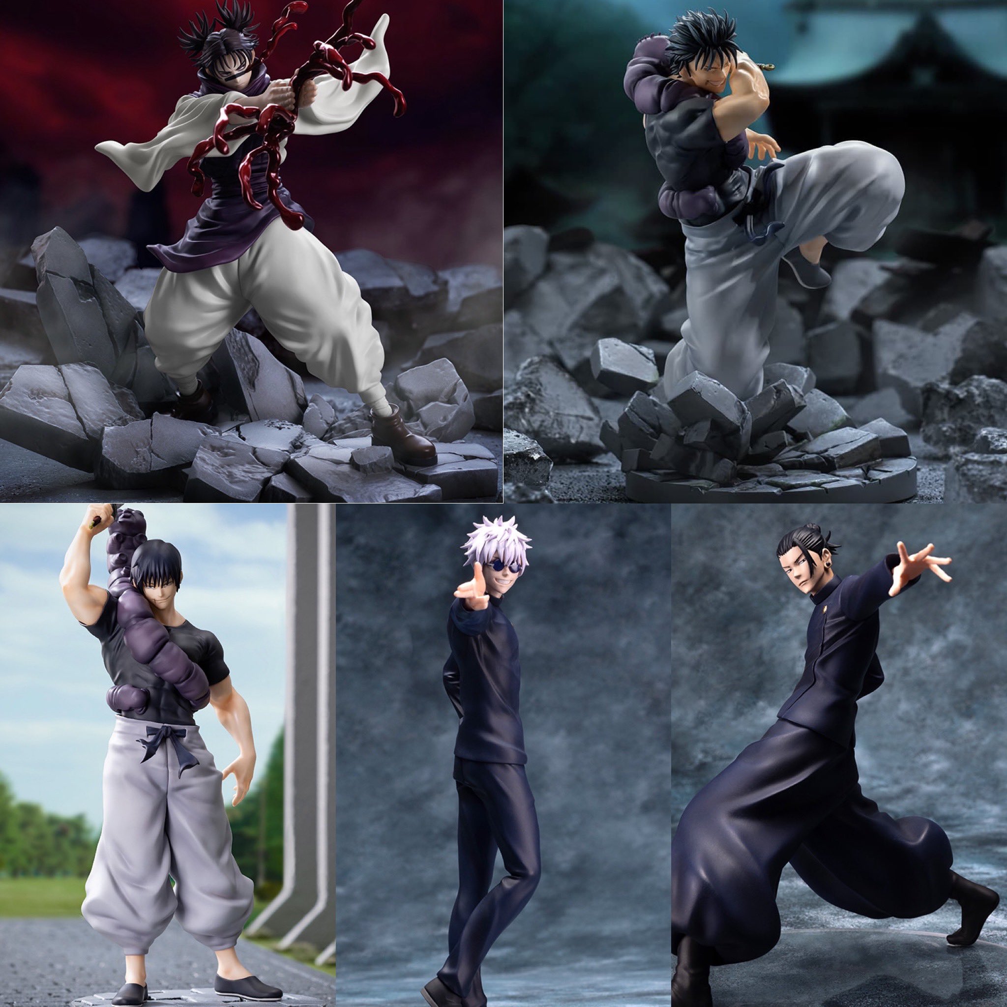 呪術廻戦 フィギュア まとめ セット 五条悟 乙骨憂太 両面宿儺 芥見下