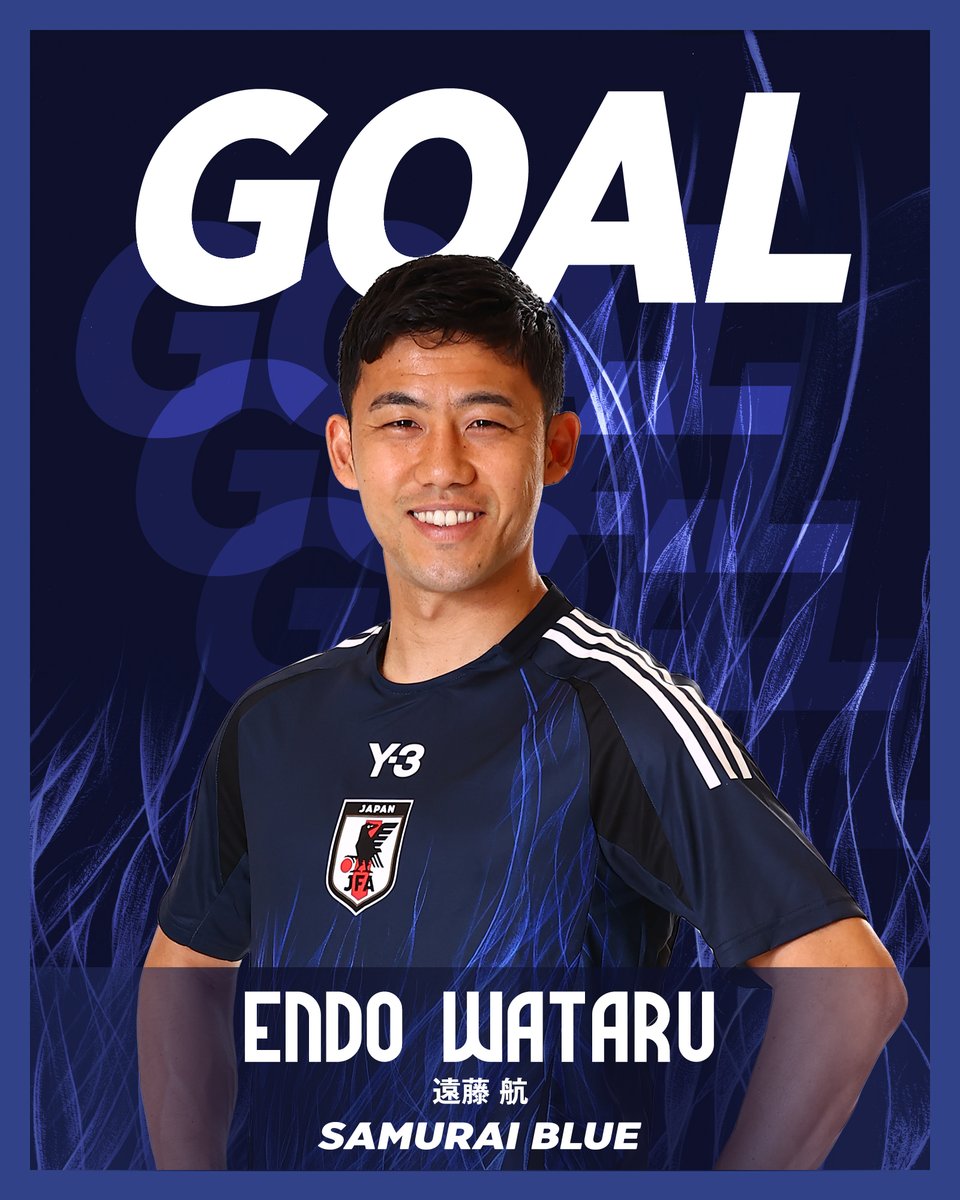 🔹𝗚𝗢𝗔𝗟🔹️ 前半12分 6 #遠藤航 🏆FIFA #ワールドカップ 26アジア