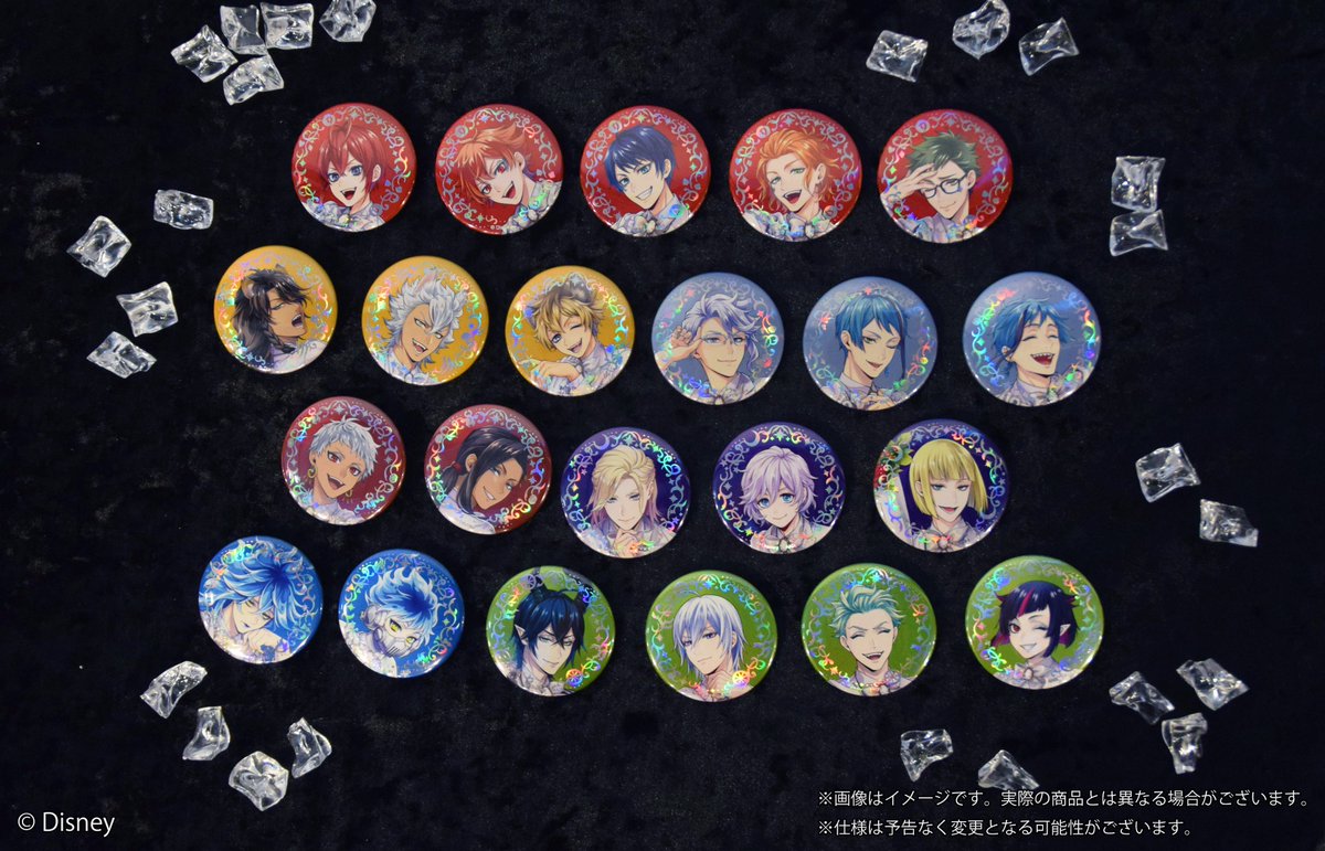 最終個数】ツイステ プラチナジャケット 缶バッジ カリム50 最終個数