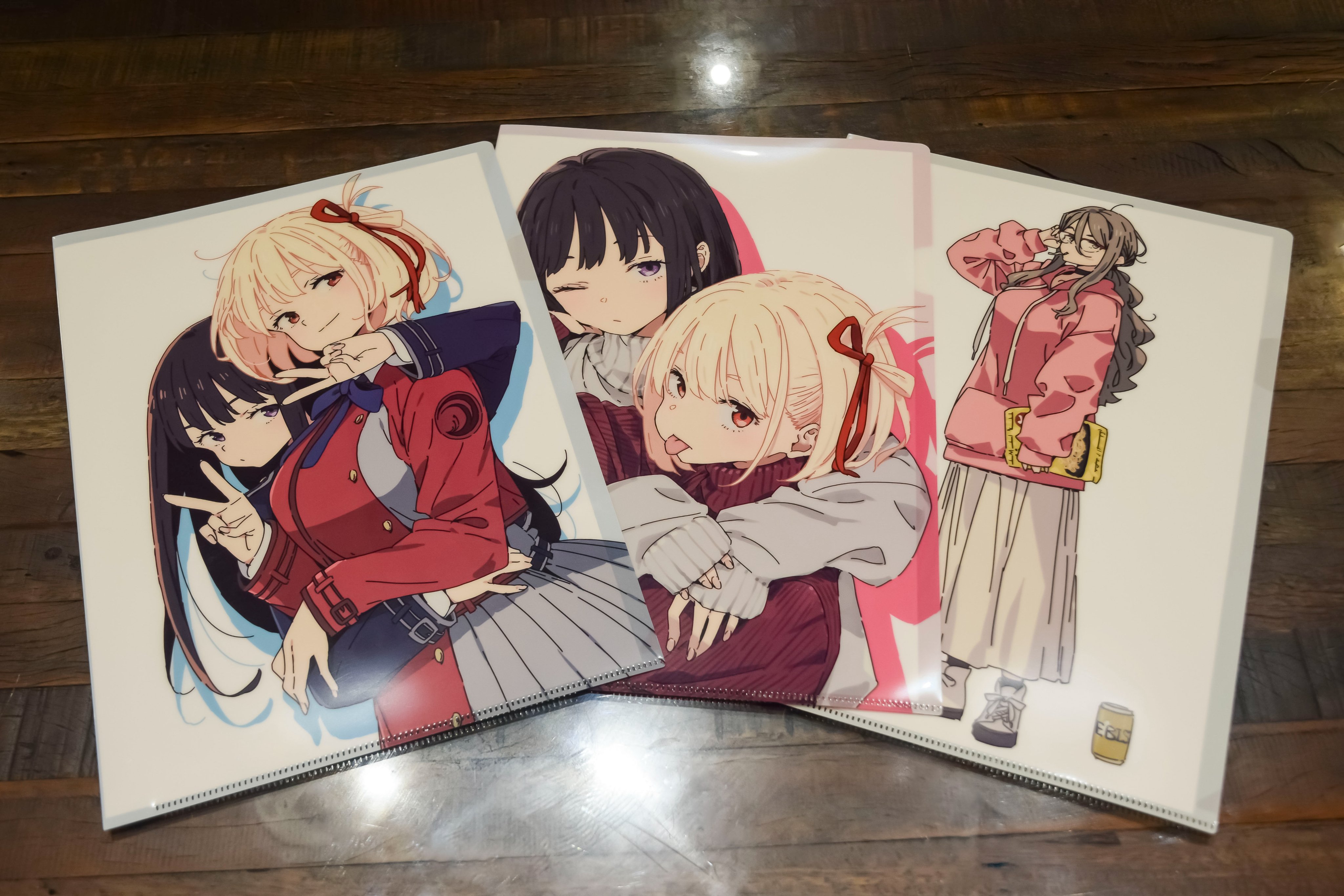 リコリコ展 クリアファイル コンプリート セット リコリス・リコイル展