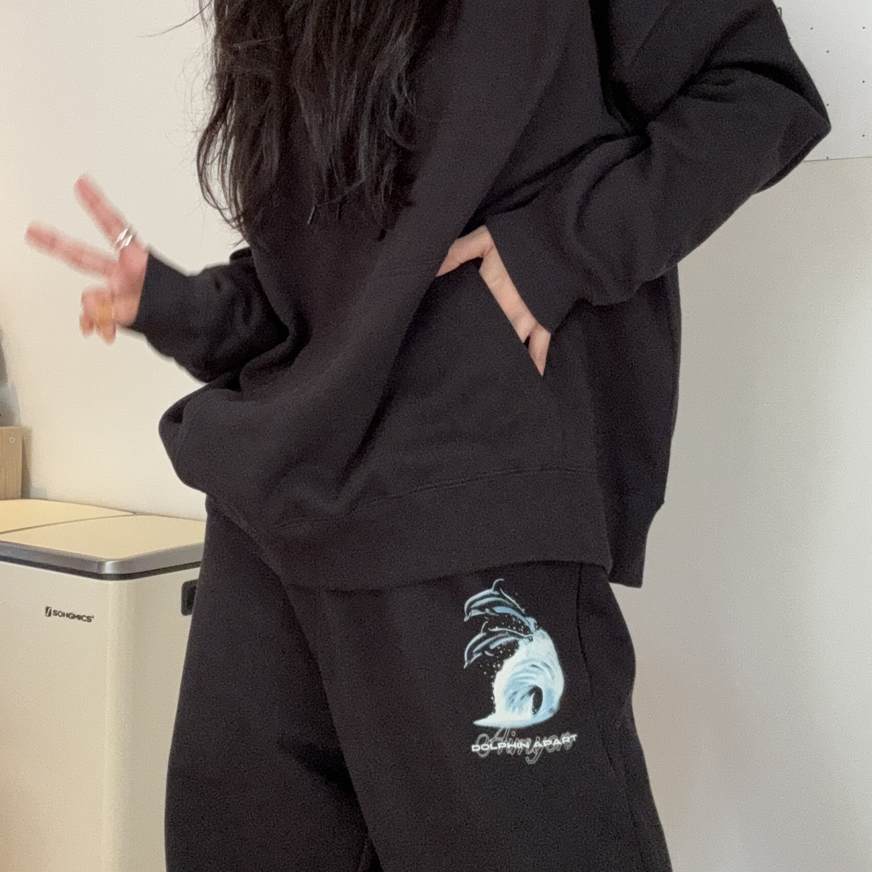 あいみょん ドルアパ スウェットセットアップ