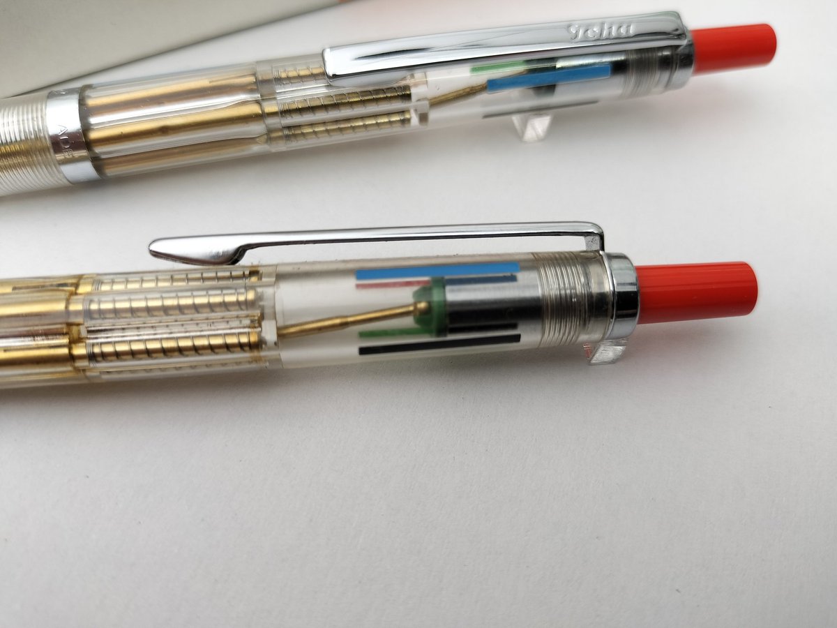 新品未使用品】geha c4l 振り子式 多機能ボールペン 4色 廃盤 廃番