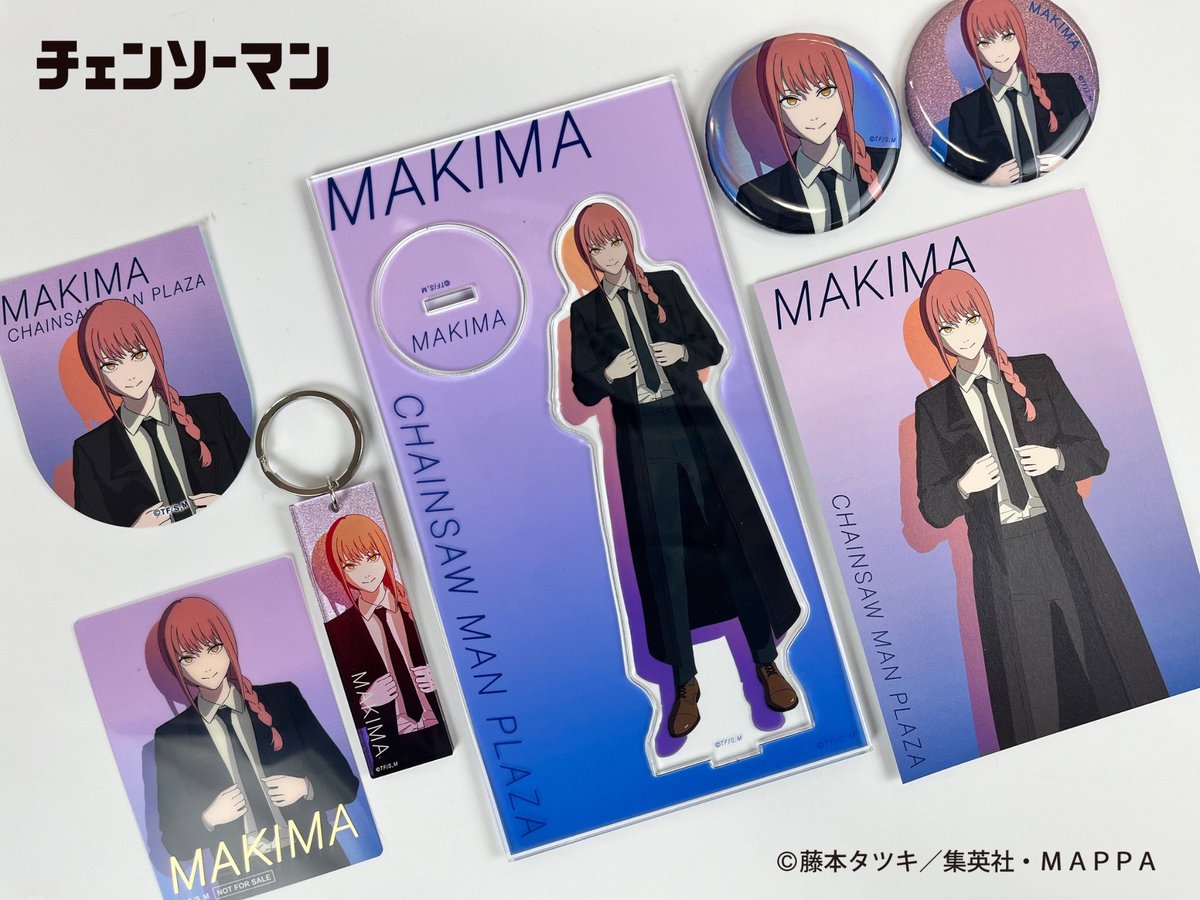 チェンソーマンプラザ パワー缶バッジセット CHAINSAW MAN PLAZA