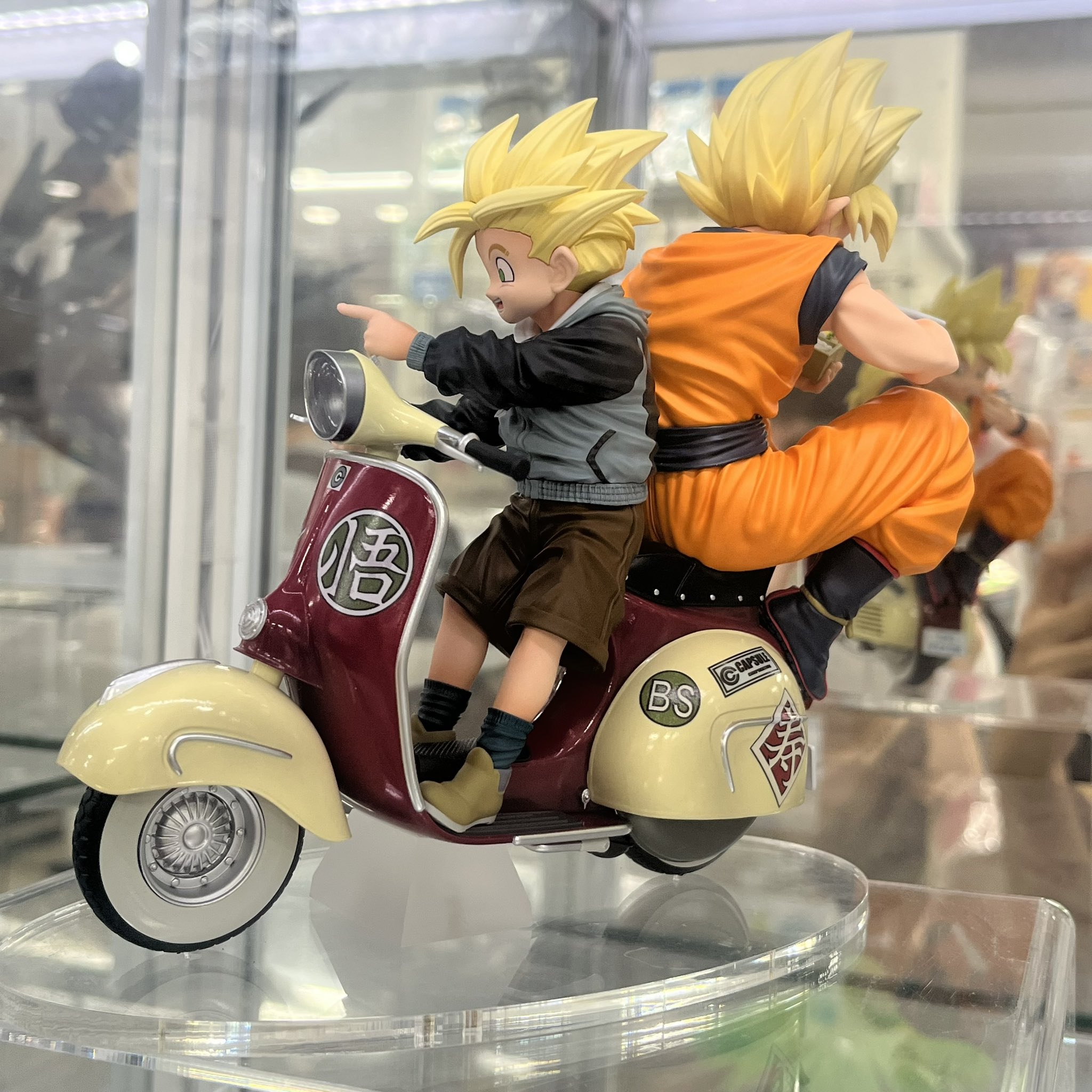 デスクトップリアルマッコイEX ドラゴンボールZ 孫悟空＆悟飯＆二足